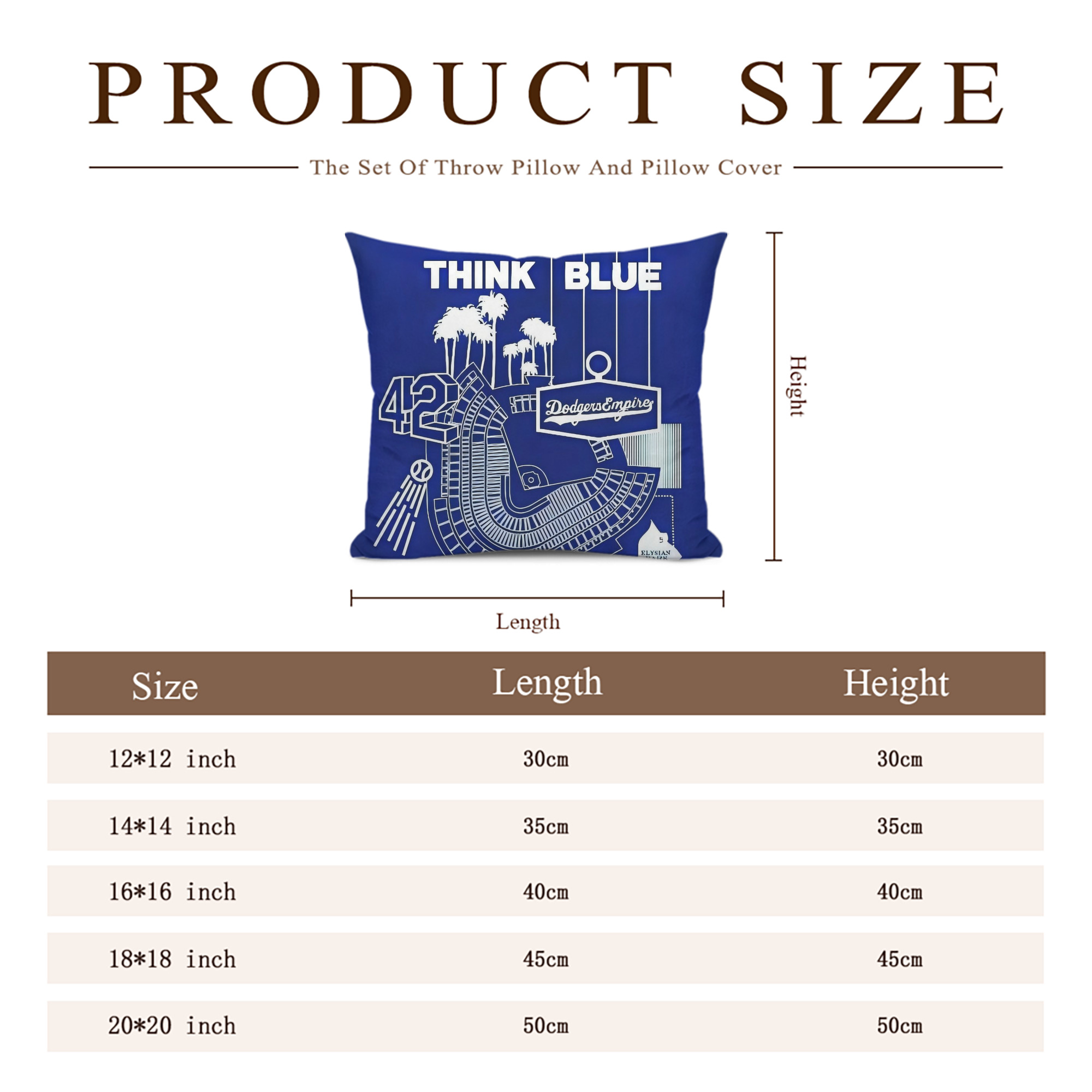  Soft Polyester Pillow Cover With Insert – Double-Sided Design, Invisible Zipper, Durable & Breathable – Easy Care Cushion Set