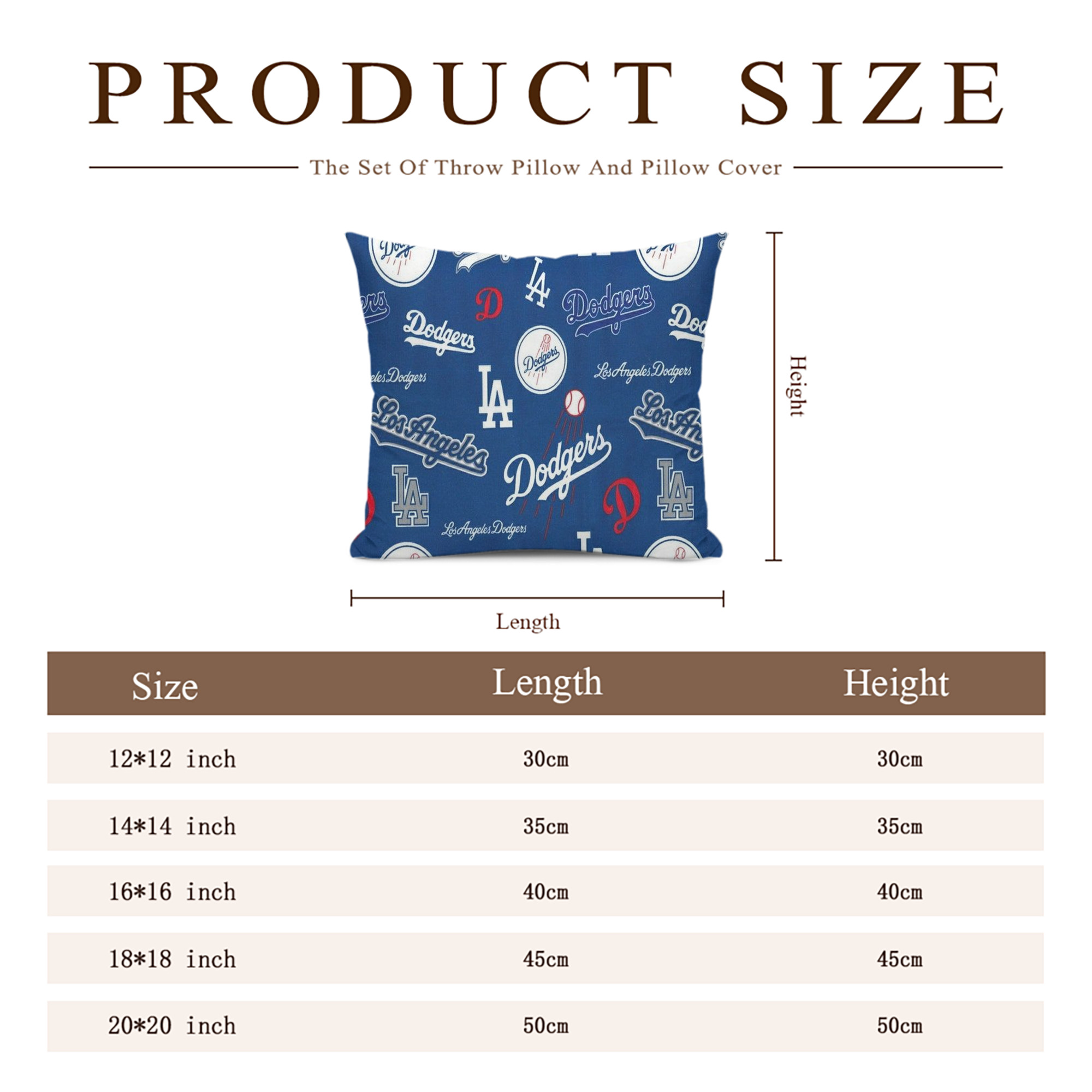  Soft Polyester Pillow Cover With Insert – Double-Sided Design, Invisible Zipper, Durable & Breathable – Easy Care Cushion Set