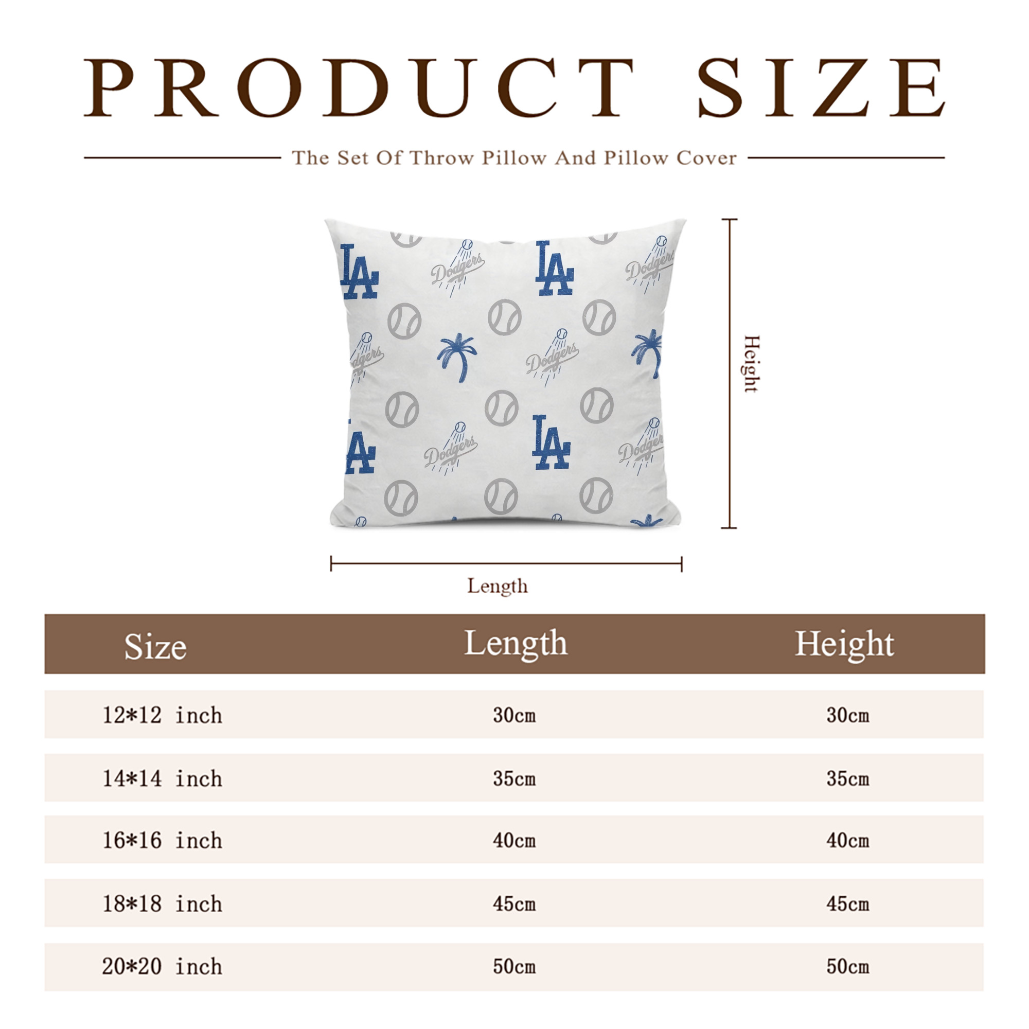  Soft Polyester Pillow Cover With Insert – Double-Sided Design, Invisible Zipper, Durable & Breathable – Easy Care Cushion Set