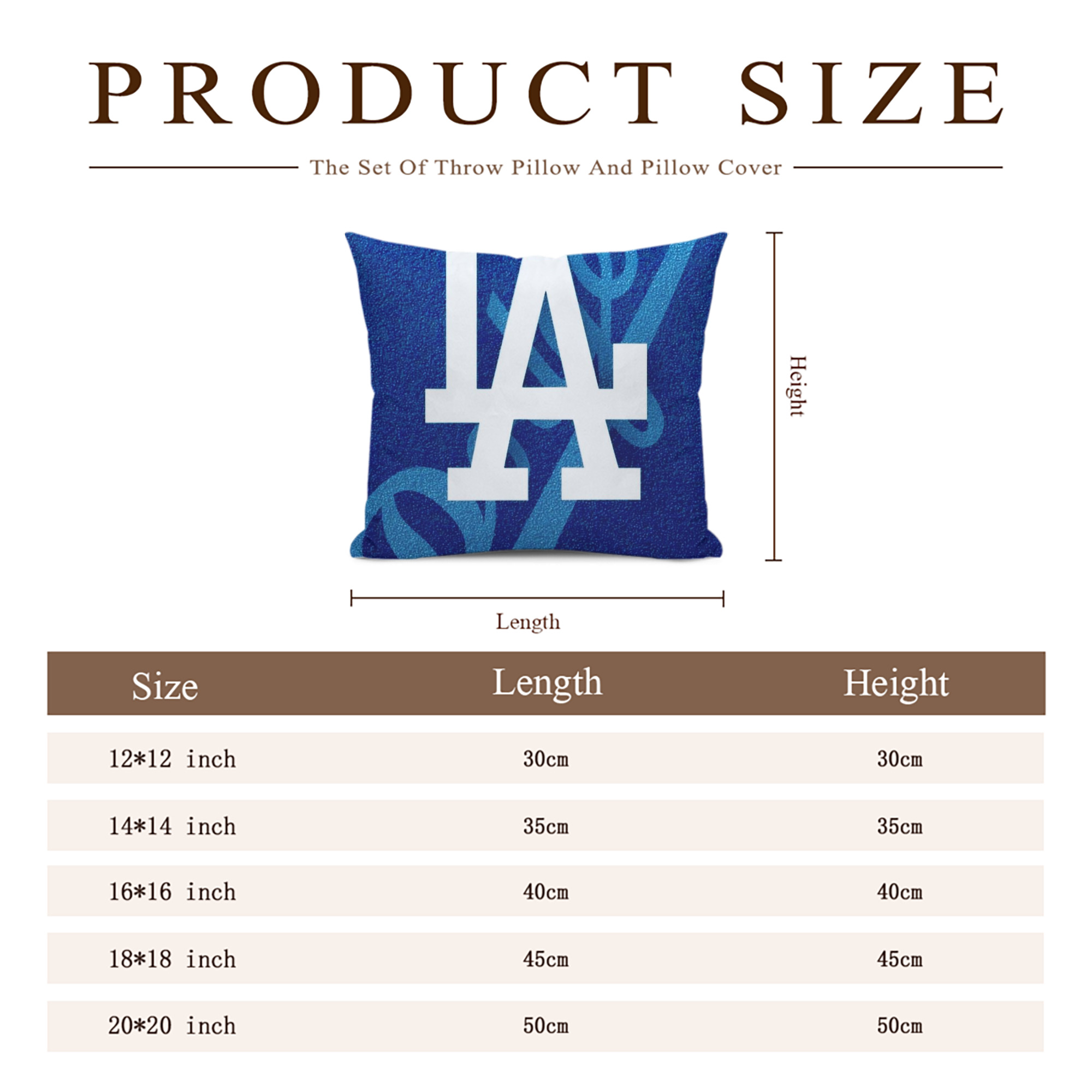  Soft Polyester Pillow Cover With Insert – Double-Sided Design, Invisible Zipper, Durable & Breathable – Easy Care Cushion Set