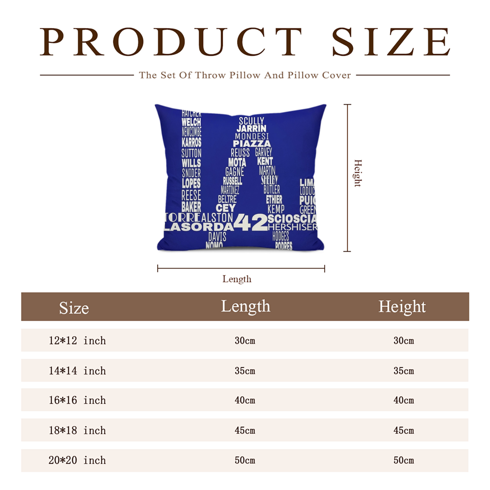  Soft Polyester Pillow Cover With Insert – Double-Sided Design, Invisible Zipper, Durable & Breathable – Easy Care Cushion Set