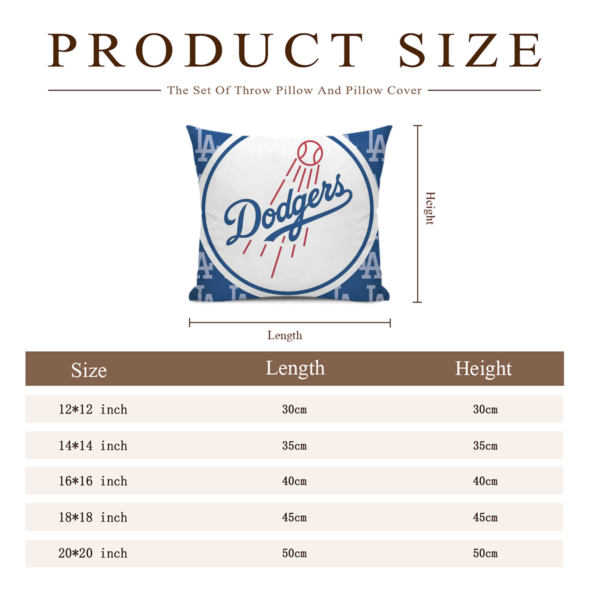  Soft Polyester Pillow Cover With Insert – Double-Sided Design, Invisible Zipper, Durable & Breathable – Easy Care Cushion Set