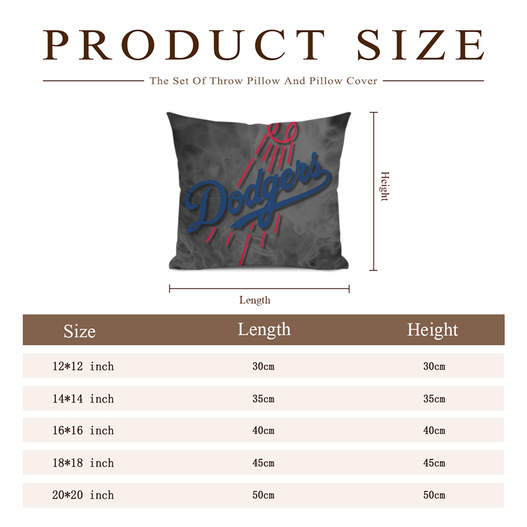  Soft Polyester Pillow Cover With Insert – Double-Sided Design, Invisible Zipper, Durable & Breathable – Easy Care Cushion Set