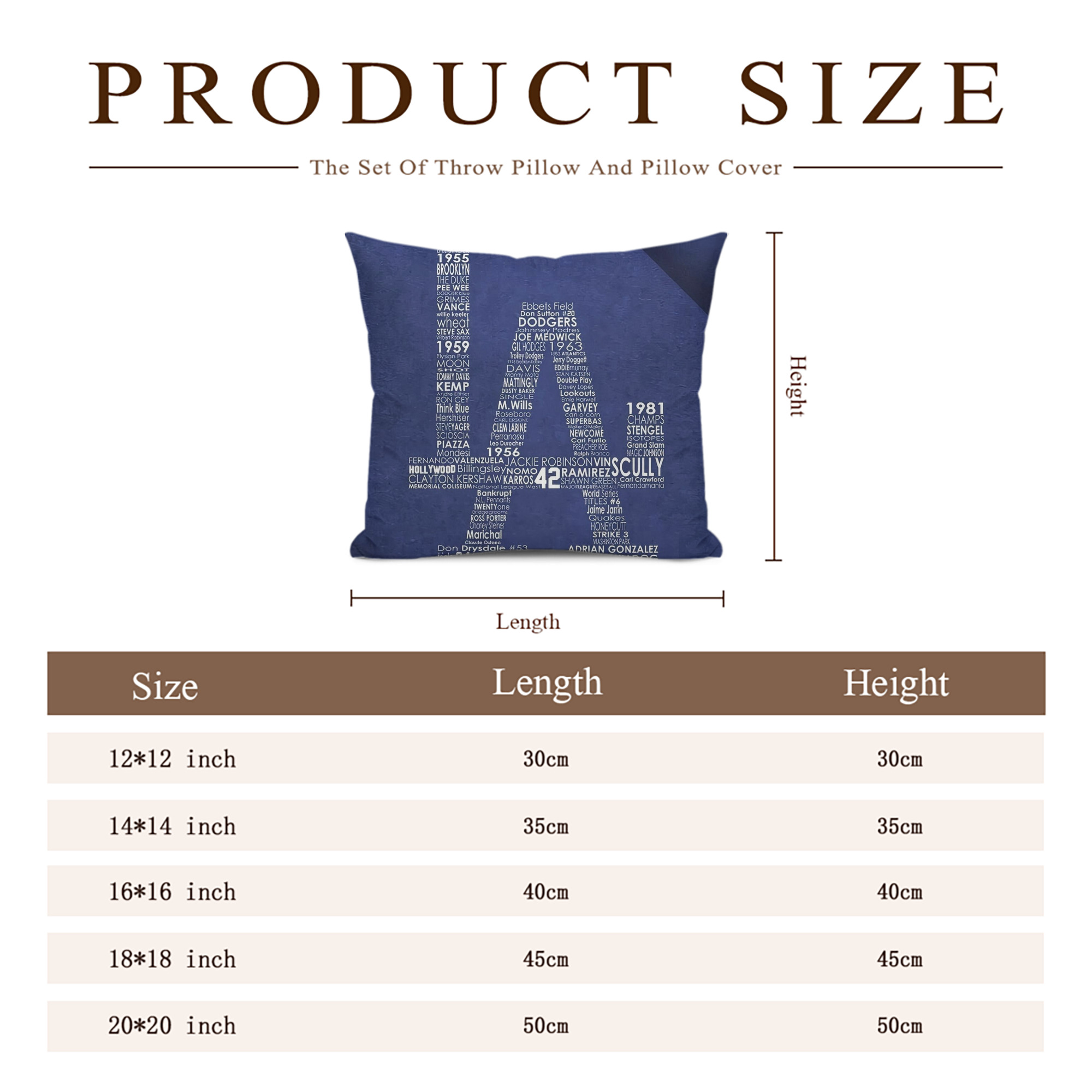  Soft Polyester Pillow Cover With Insert – Double-Sided Design, Invisible Zipper, Durable & Breathable – Easy Care Cushion Set