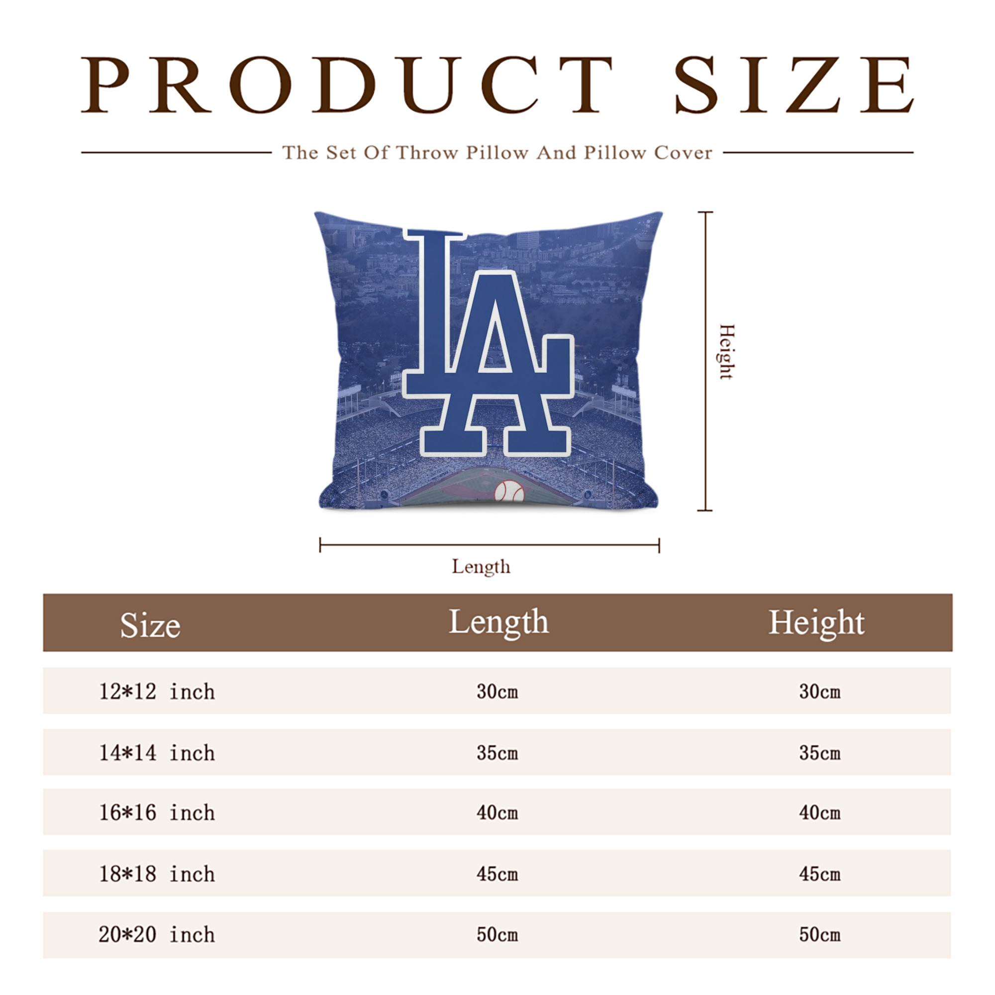  Soft Polyester Pillow Cover With Insert – Double-Sided Design, Invisible Zipper, Durable & Breathable – Easy Care Cushion Set