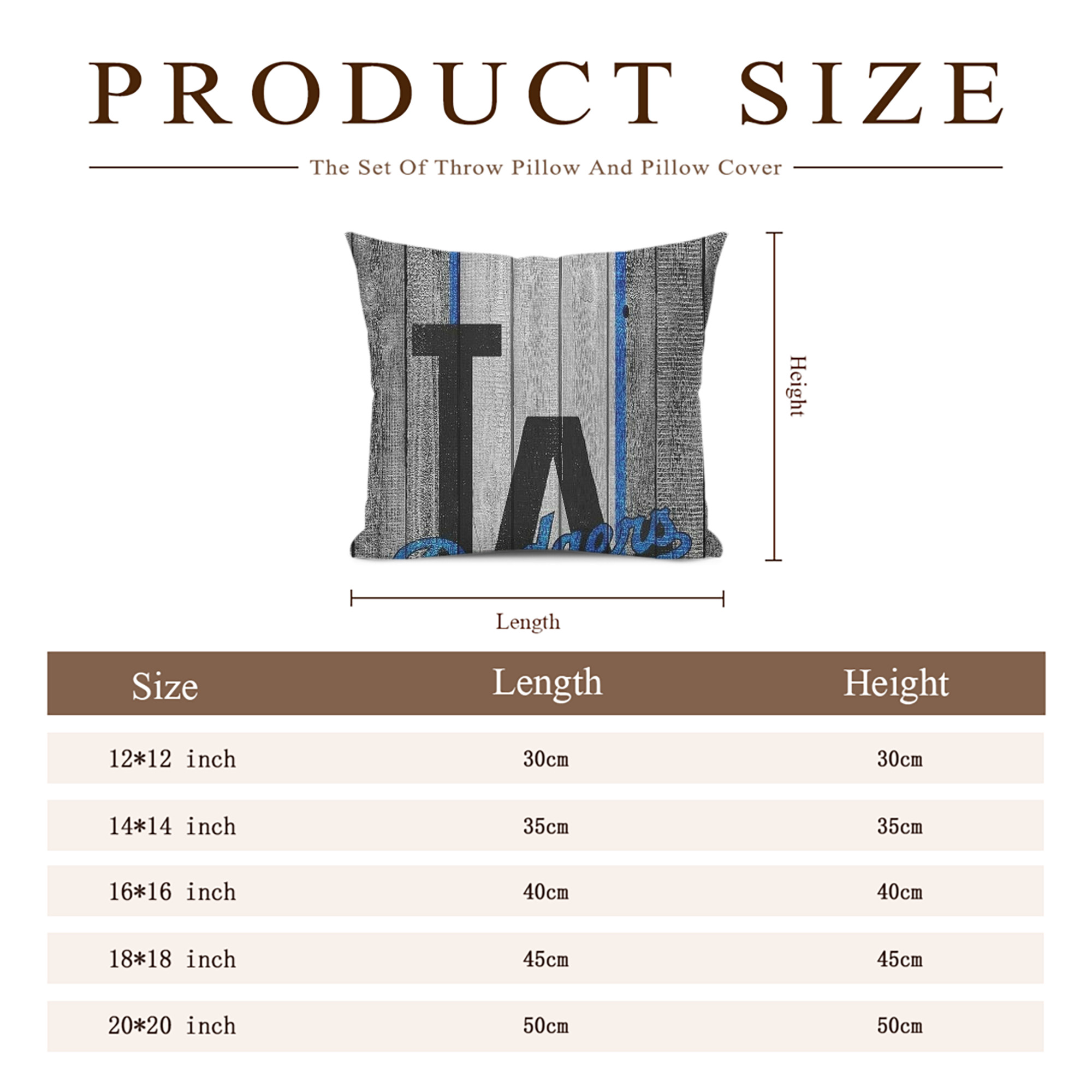  Soft Polyester Pillow Cover With Insert – Double-Sided Design, Invisible Zipper, Durable & Breathable – Easy Care Cushion Set