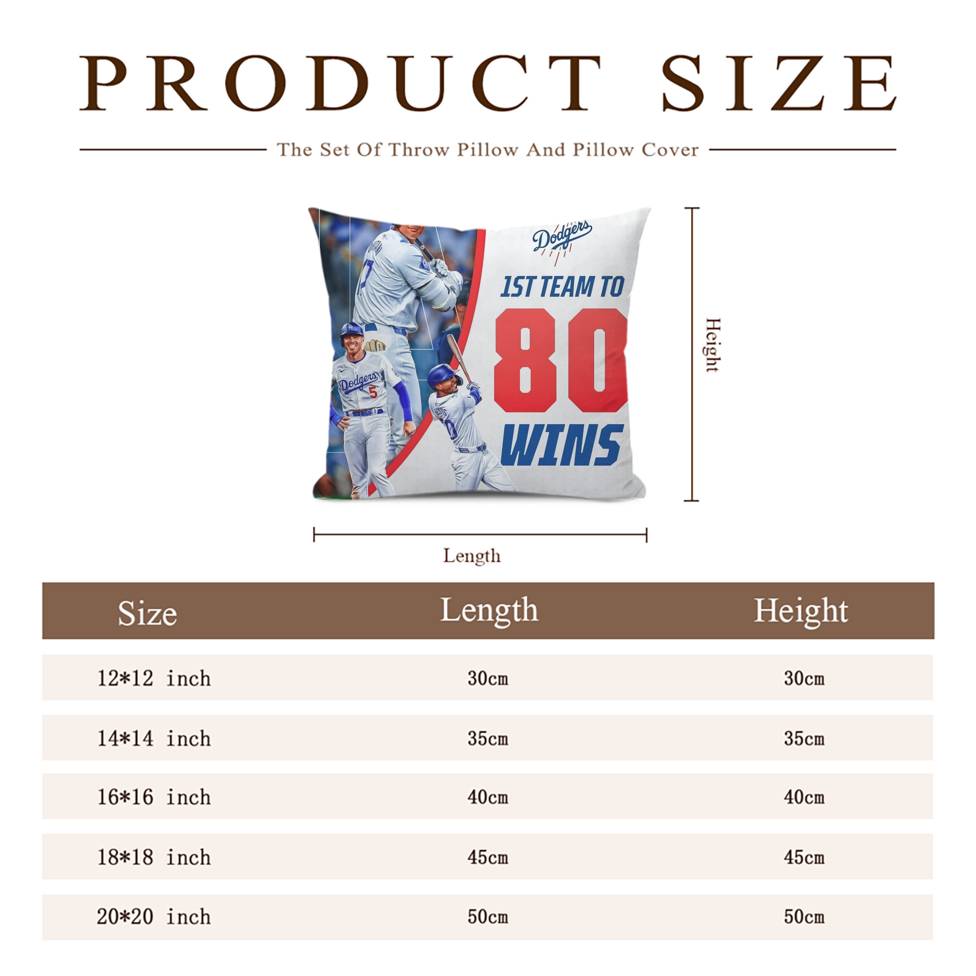  Soft Polyester Pillow Cover With Insert – Double-Sided Design, Invisible Zipper, Durable & Breathable – Easy Care Cushion Set