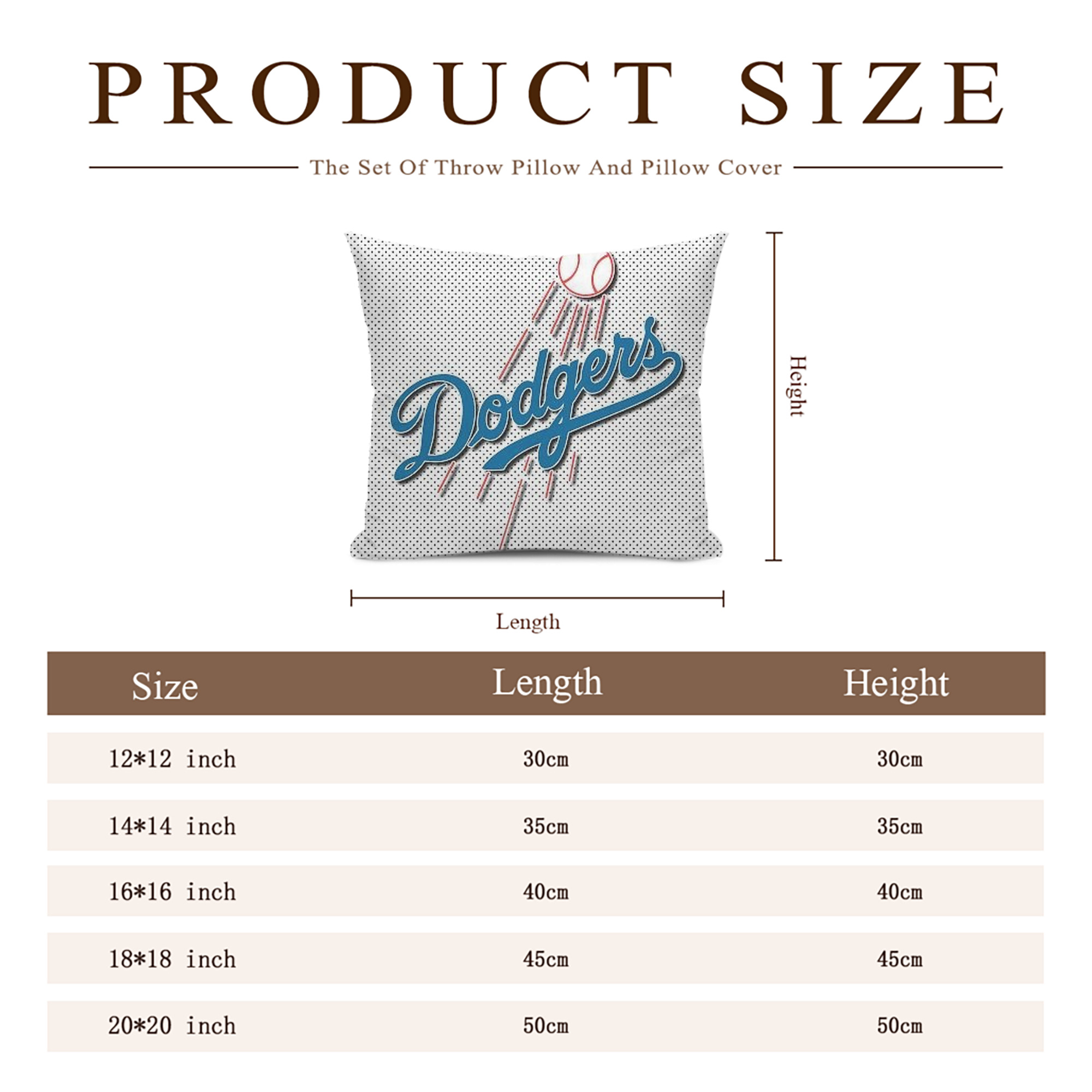  Soft Polyester Pillow Cover With Insert – Double-Sided Design, Invisible Zipper, Durable & Breathable – Easy Care Cushion Set