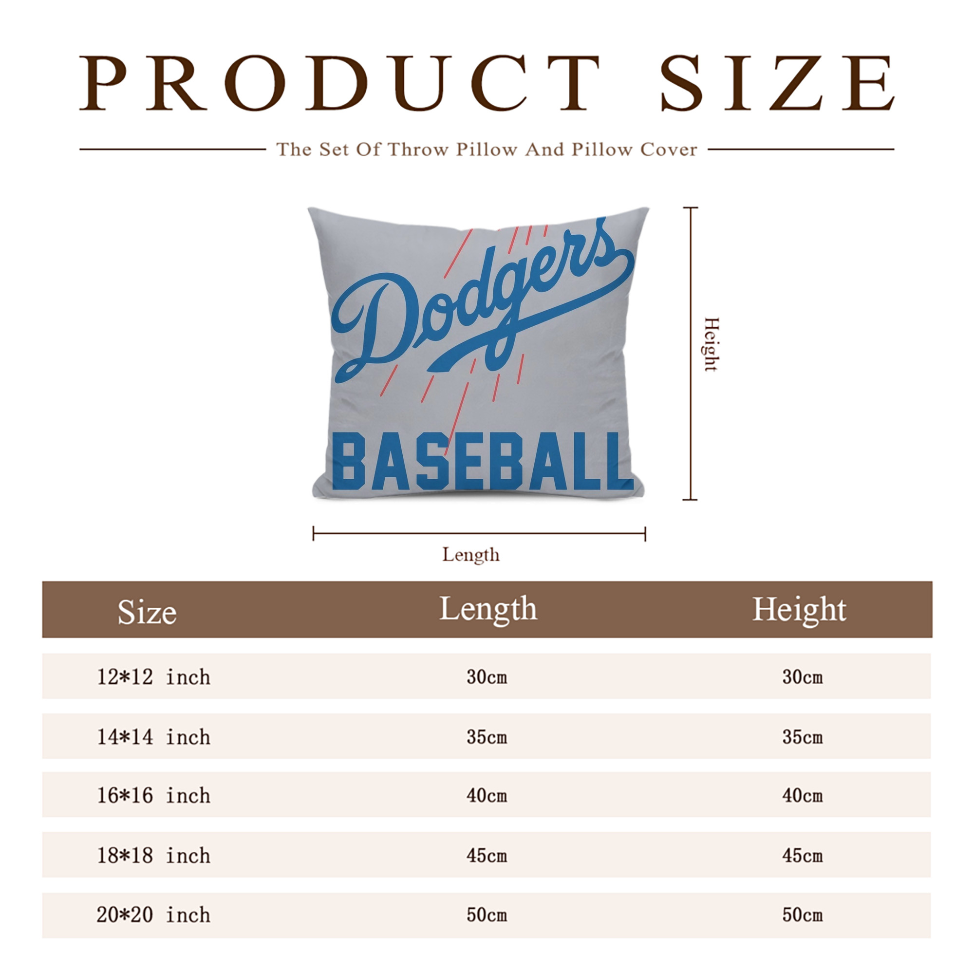  Soft Polyester Pillow Cover With Insert – Double-Sided Design, Invisible Zipper, Durable & Breathable – Easy Care Cushion Set