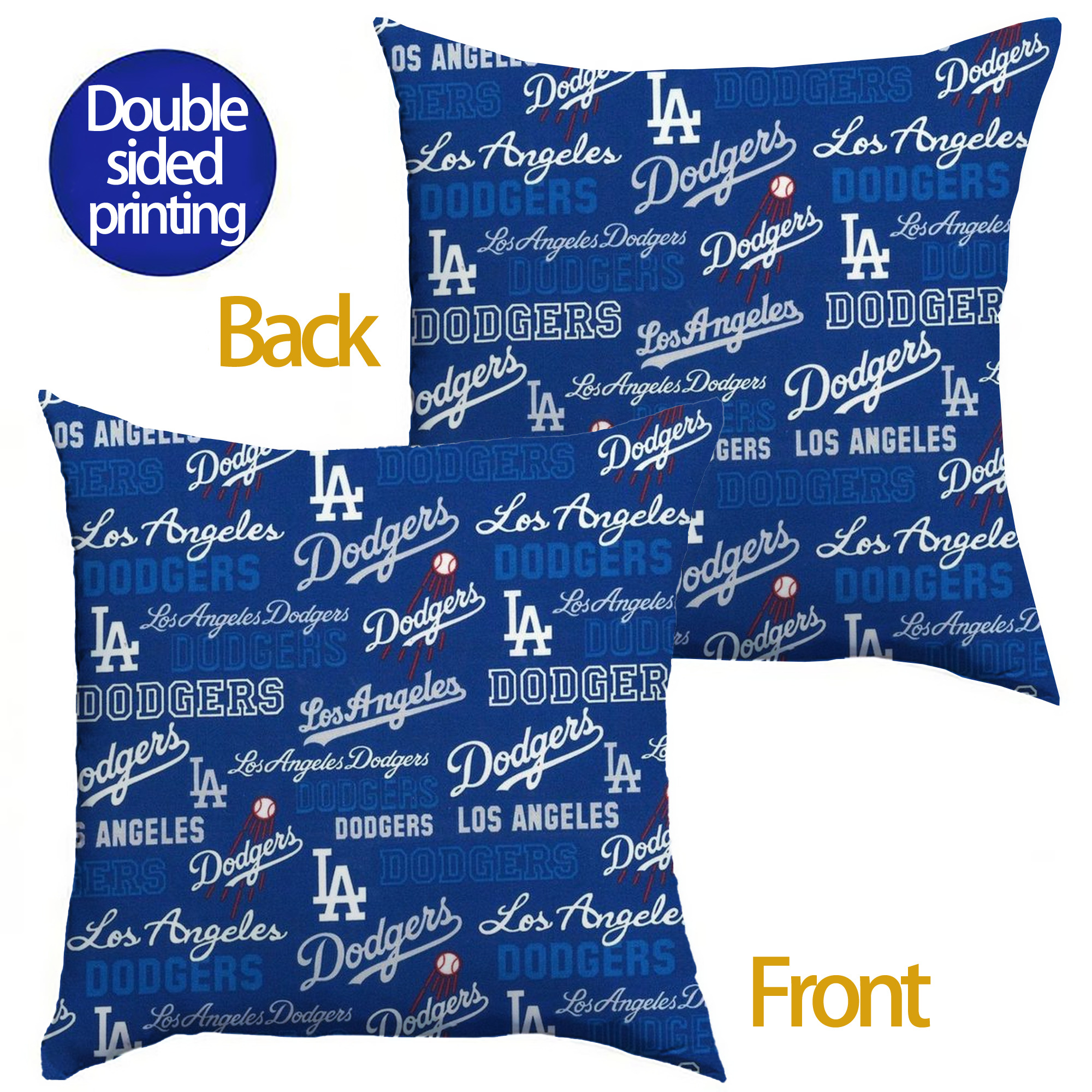  Soft Polyester Pillow Cover With Insert – Double-Sided Design, Invisible Zipper, Durable & Breathable – Easy Care Cushion Set