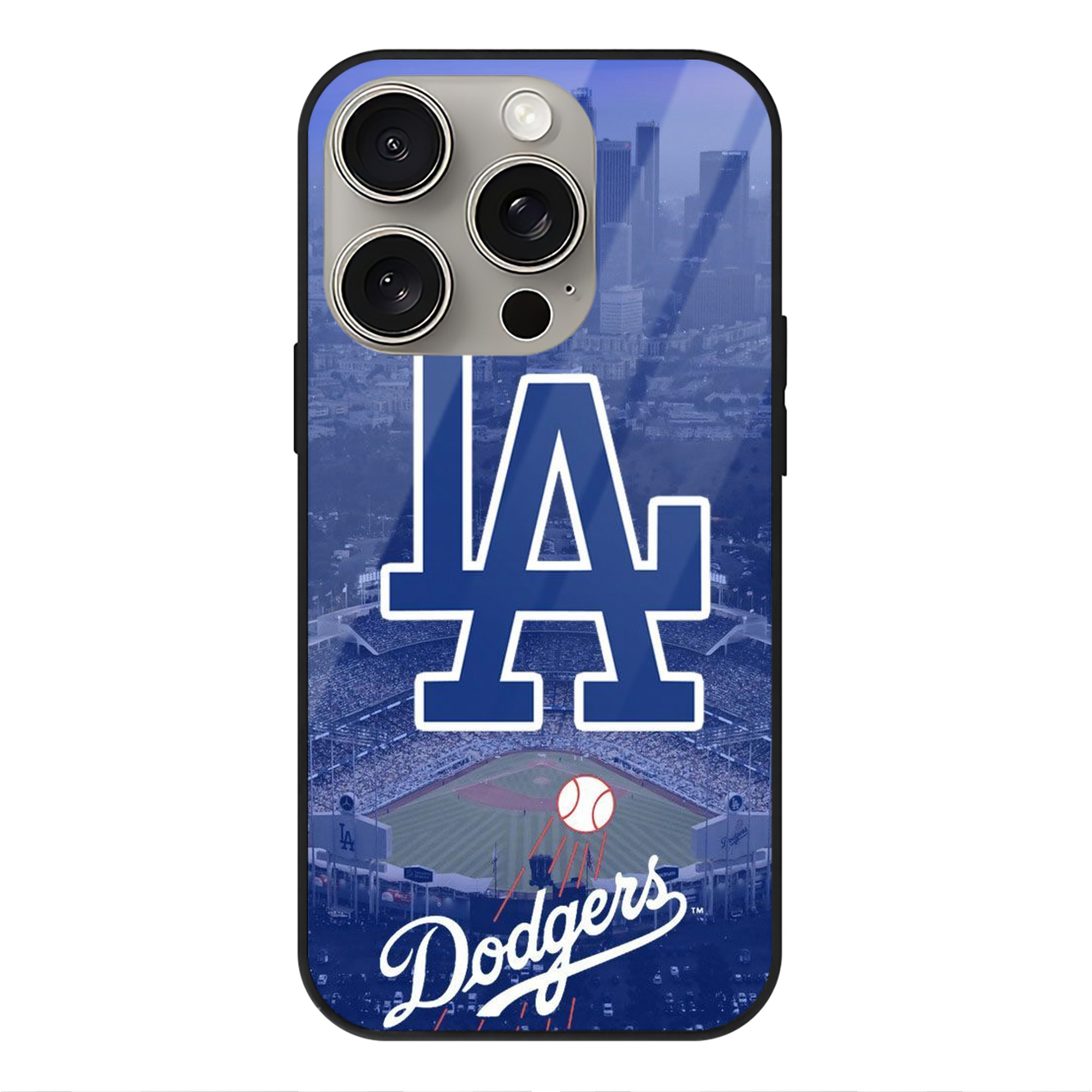  IPhone 15 Pro Mirror Phone Case – UV Printed Glass + TPU – Scratch-Resistant, Wireless Charging Compatible, Precise Fit & Stylish Design