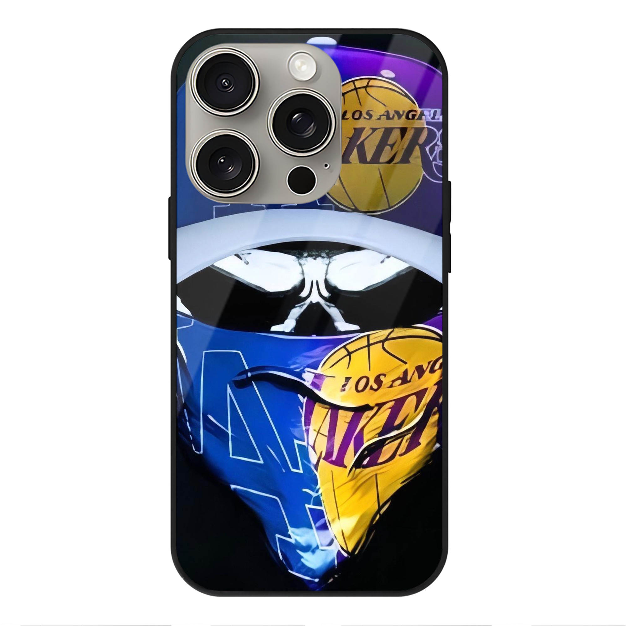  IPhone 15 Pro Mirror Phone Case – UV Printed Glass + TPU – Scratch-Resistant, Wireless Charging Compatible, Precise Fit & Stylish Design