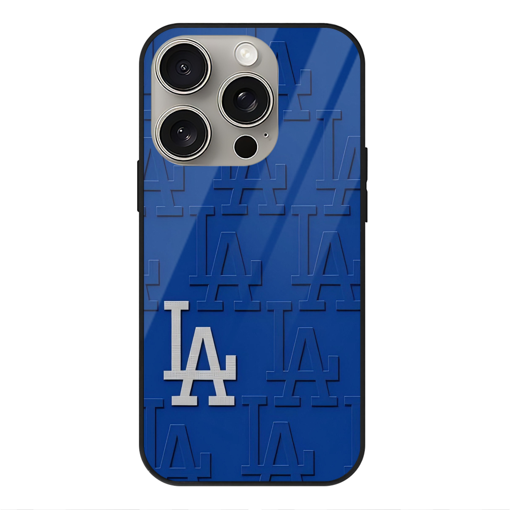  IPhone 15 Pro Mirror Phone Case – UV Printed Glass + TPU – Scratch-Resistant, Wireless Charging Compatible, Precise Fit & Stylish Design