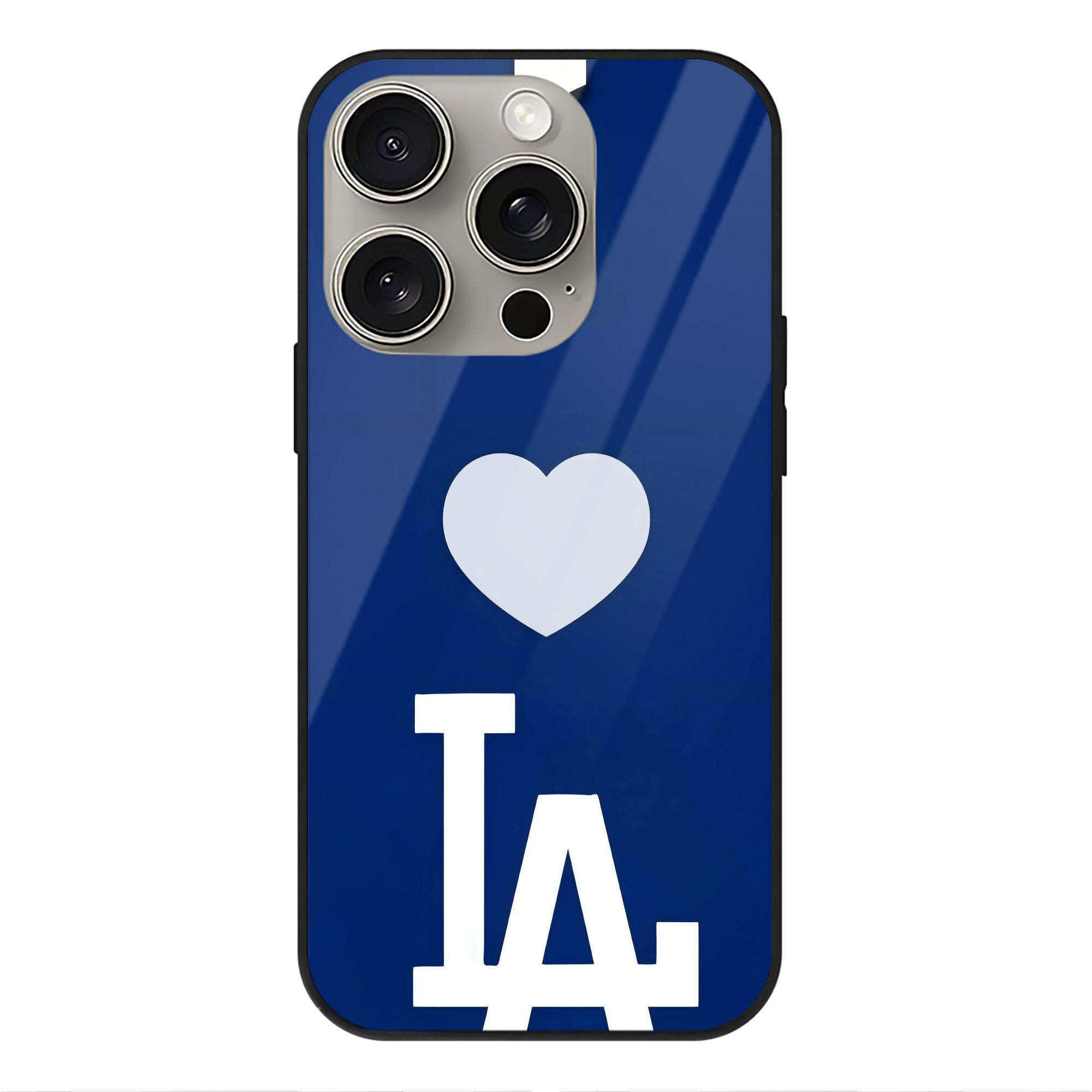  IPhone 15 Pro Mirror Phone Case – UV Printed Glass + TPU – Scratch-Resistant, Wireless Charging Compatible, Precise Fit & Stylish Design