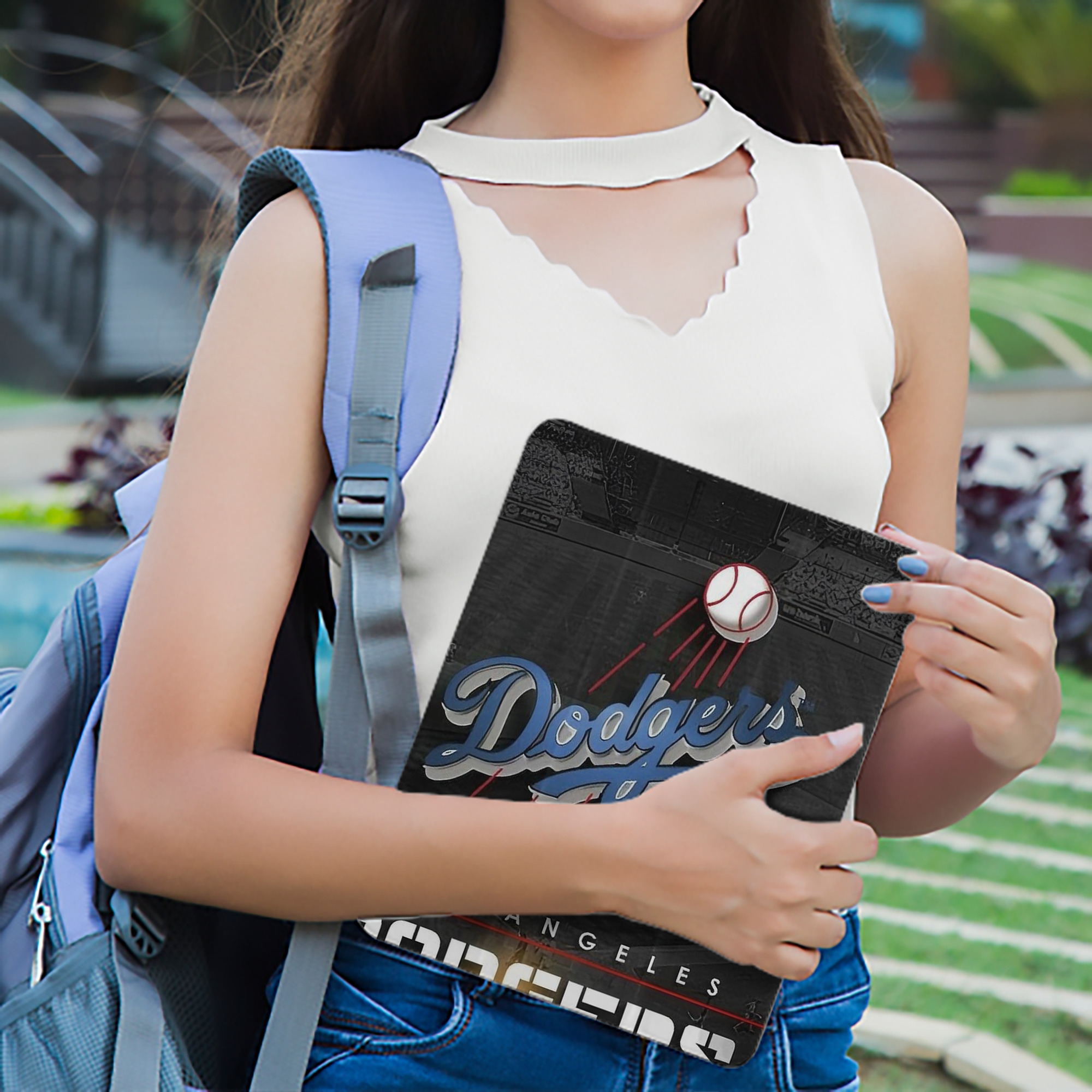  Premium Tri-Fold PU Leather & Silicone IPad Case With Pencil Slot – Fits 9.5,10.5,10.9 – Adjustable Stand, Slim, Protective