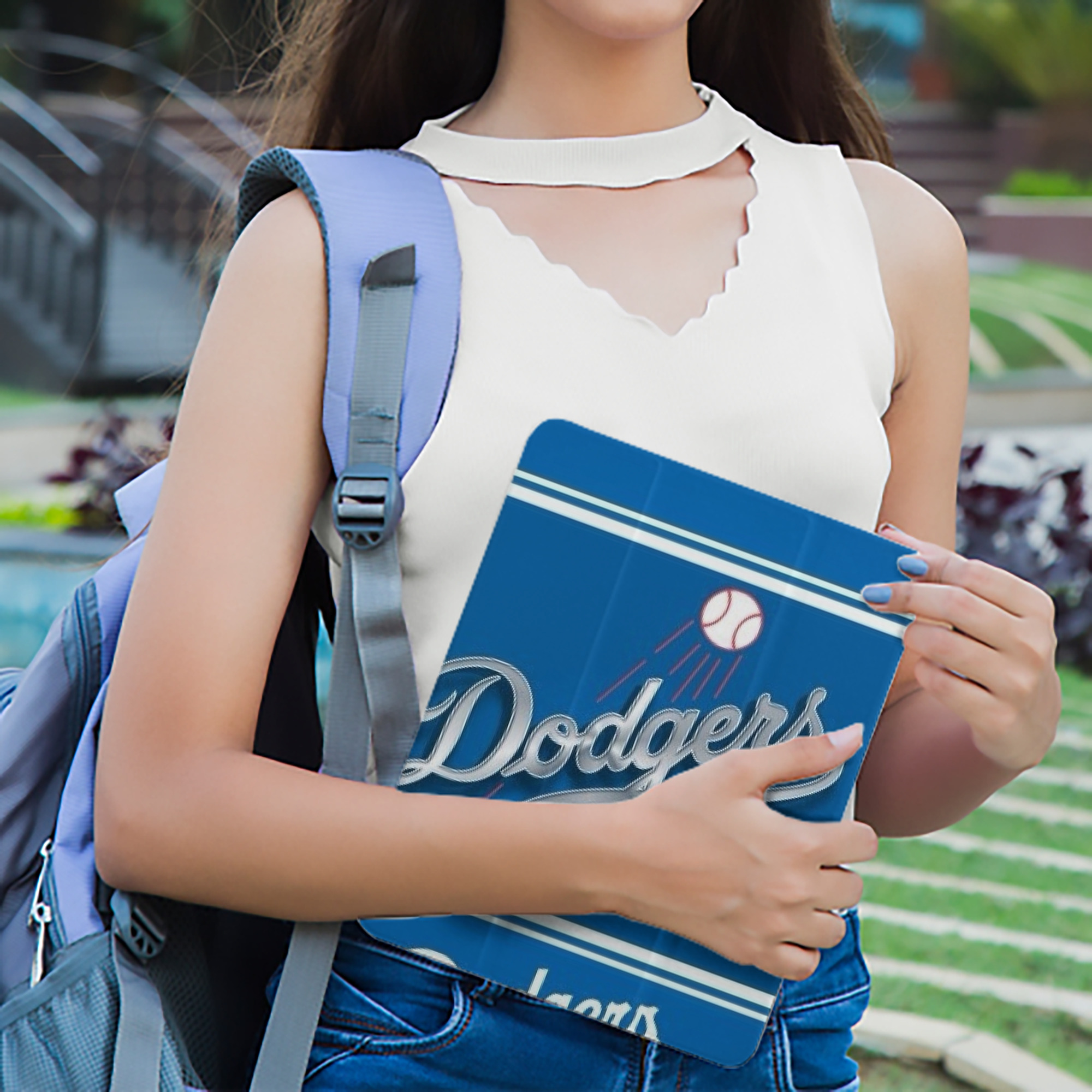  Premium Tri-Fold PU Leather & Silicone IPad Case With Pencil Slot – Fits 9.5,10.5,10.9 – Adjustable Stand, Slim, Protective