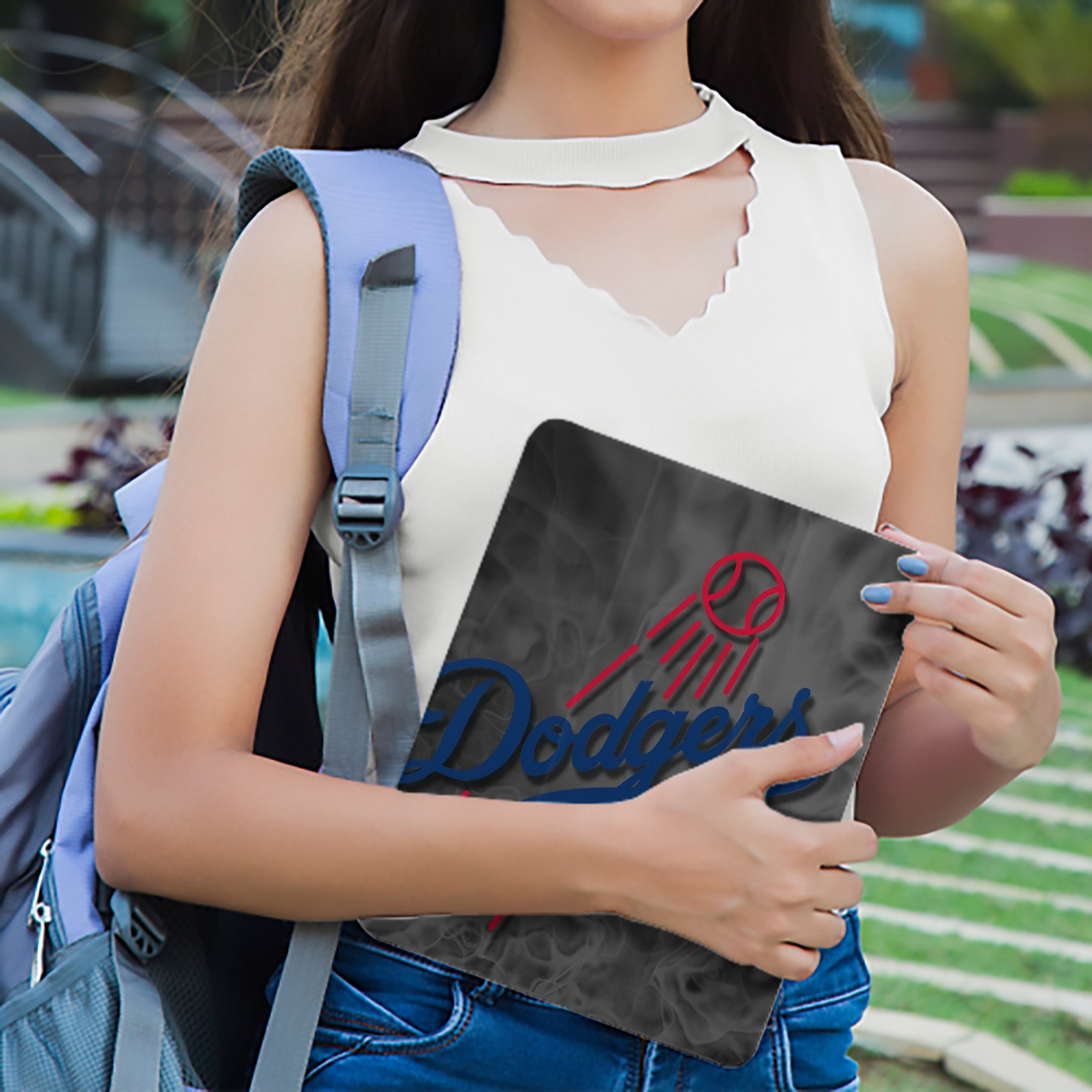  Premium Tri-Fold PU Leather & Silicone IPad Case With Pencil Slot – Fits 9.5,10.5,10.9 – Adjustable Stand, Slim, Protective