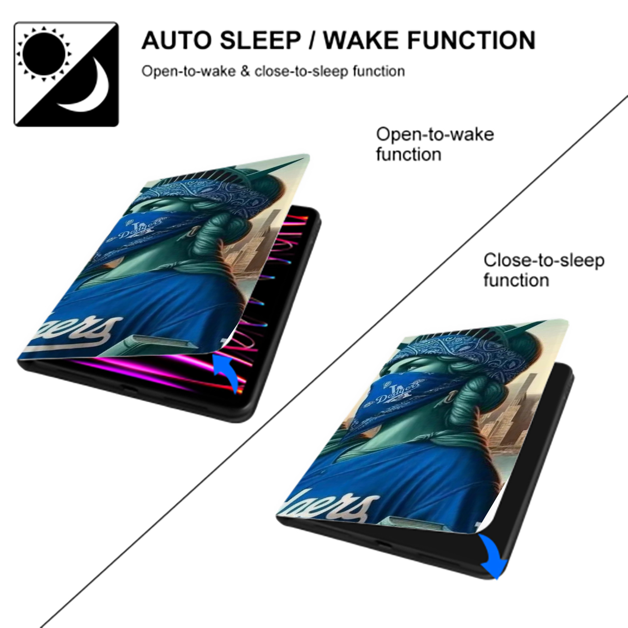  IPad Book-Style Case With Pencil Slot – Slim PU & TPU Cover – Full Protection, Precise Fit, Water & Scratch Resistant