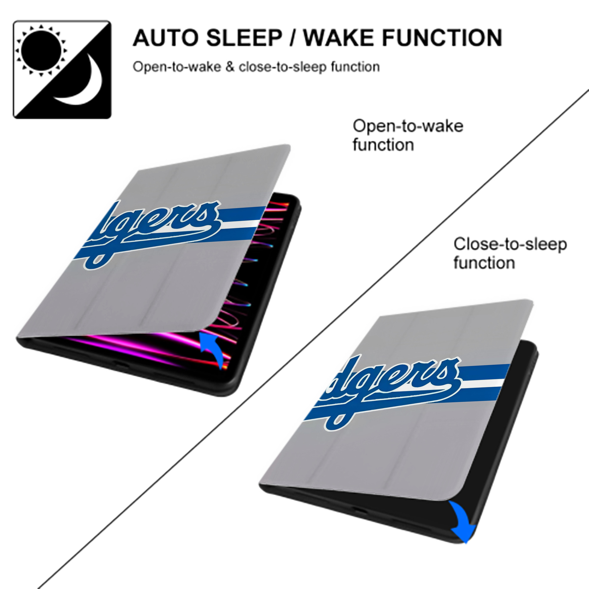  IPad Book-Style Case With Pencil Slot – Slim PU & TPU Cover – Full Protection, Precise Fit, Water & Scratch Resistant