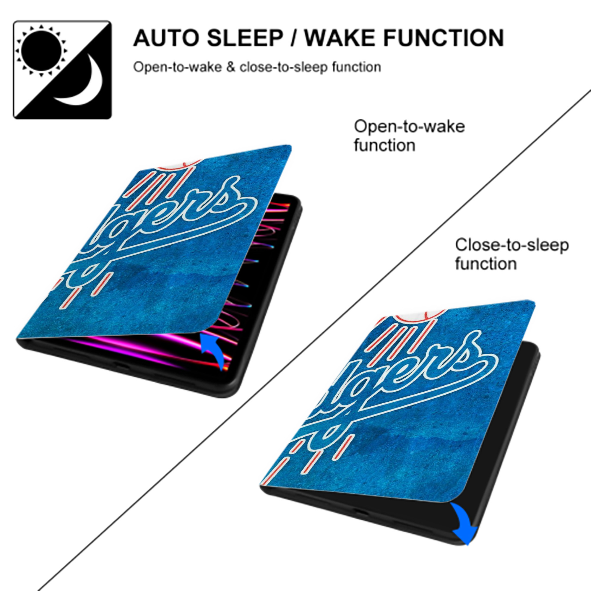  IPad Book-Style Case With Pencil Slot – Slim PU & TPU Cover – Full Protection, Precise Fit, Water & Scratch Resistant