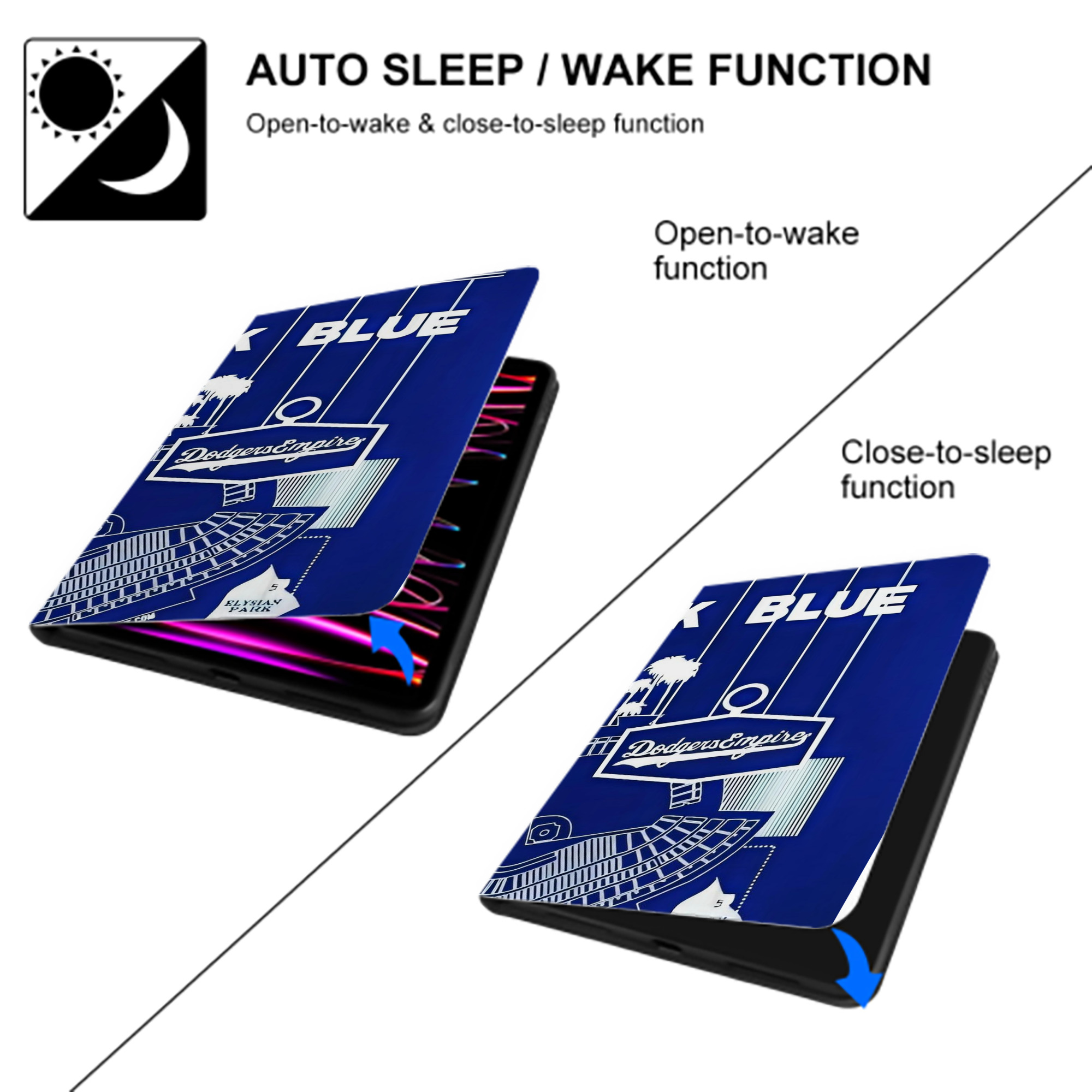  IPad Book-Style Case With Pencil Slot – Slim PU & TPU Cover – Full Protection, Precise Fit, Water & Scratch Resistant