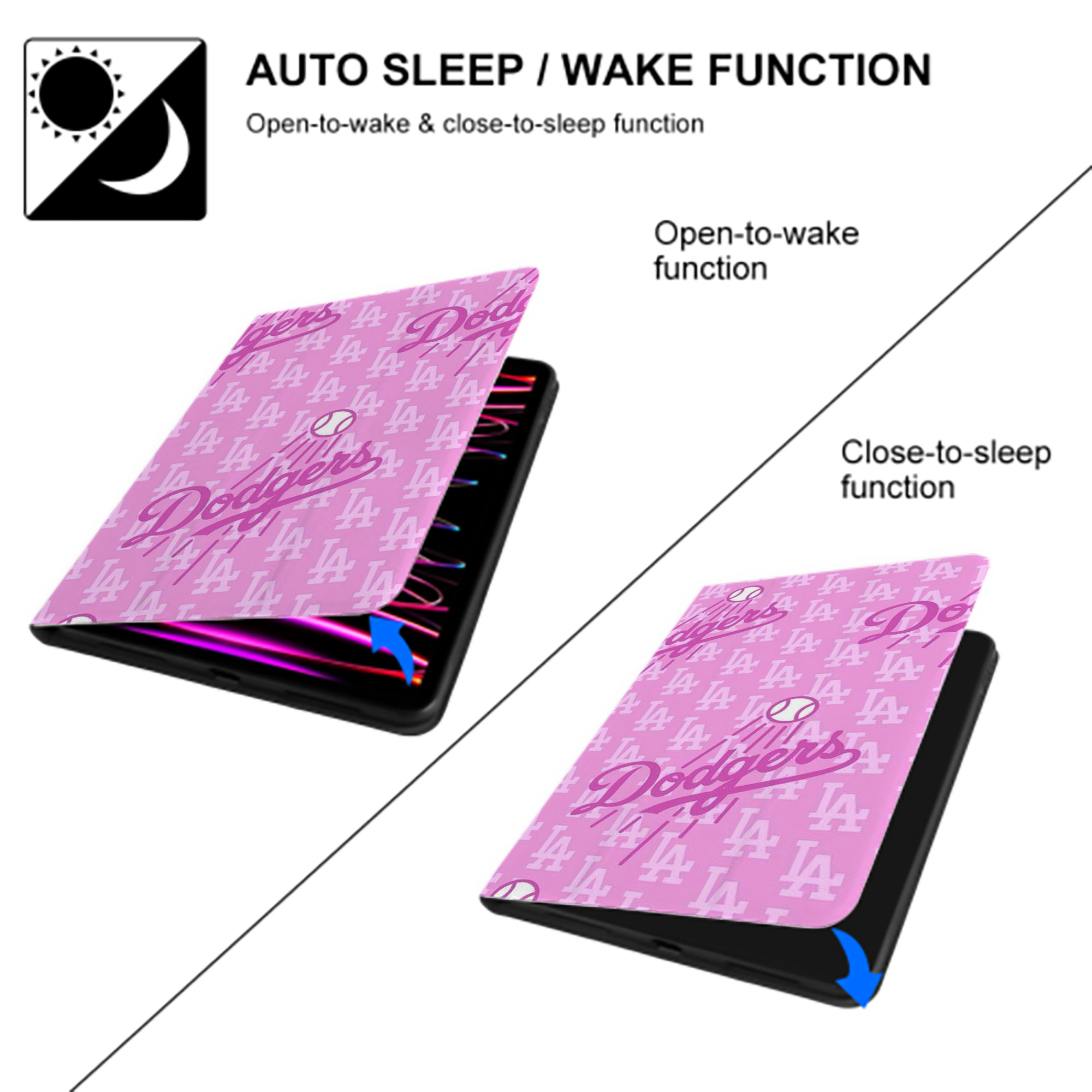  IPad Book-Style Case With Pencil Slot – Slim PU & TPU Cover – Full Protection, Precise Fit, Water & Scratch Resistant