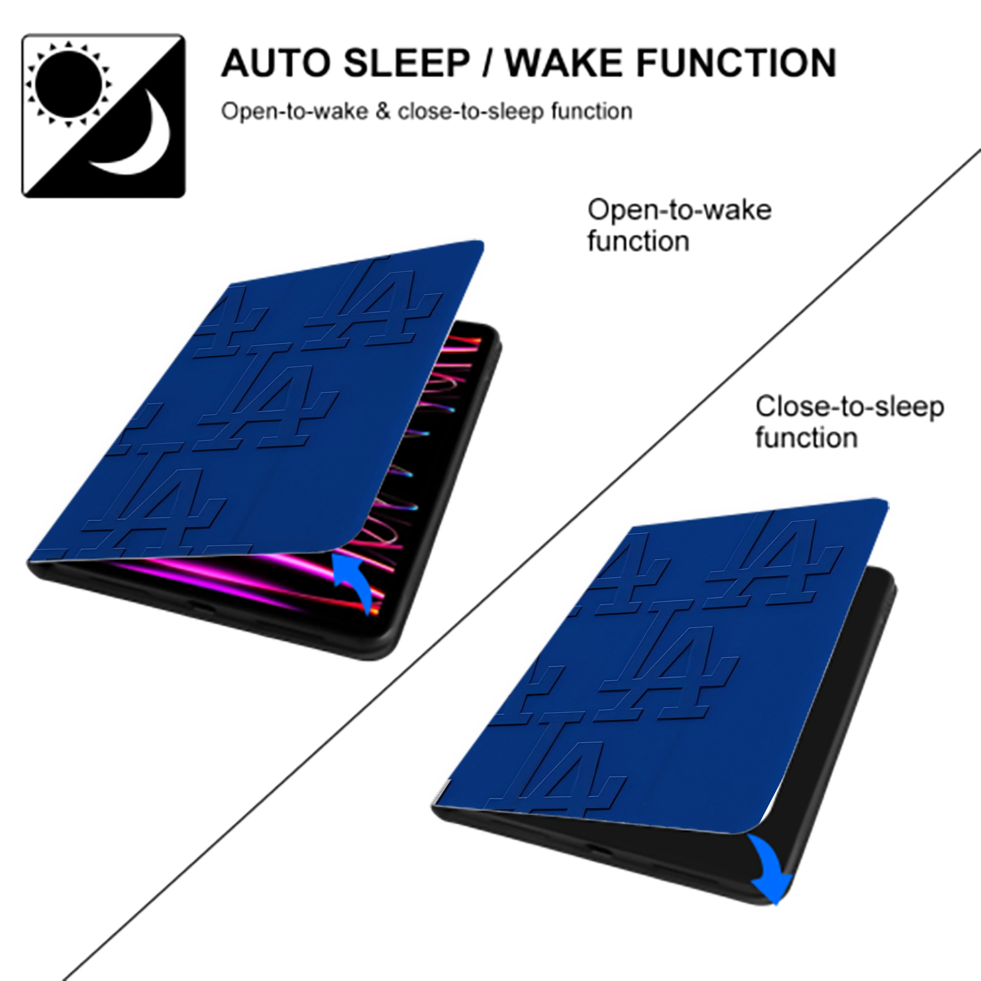  IPad Book-Style Case With Pencil Slot – Slim PU & TPU Cover – Full Protection, Precise Fit, Water & Scratch Resistant