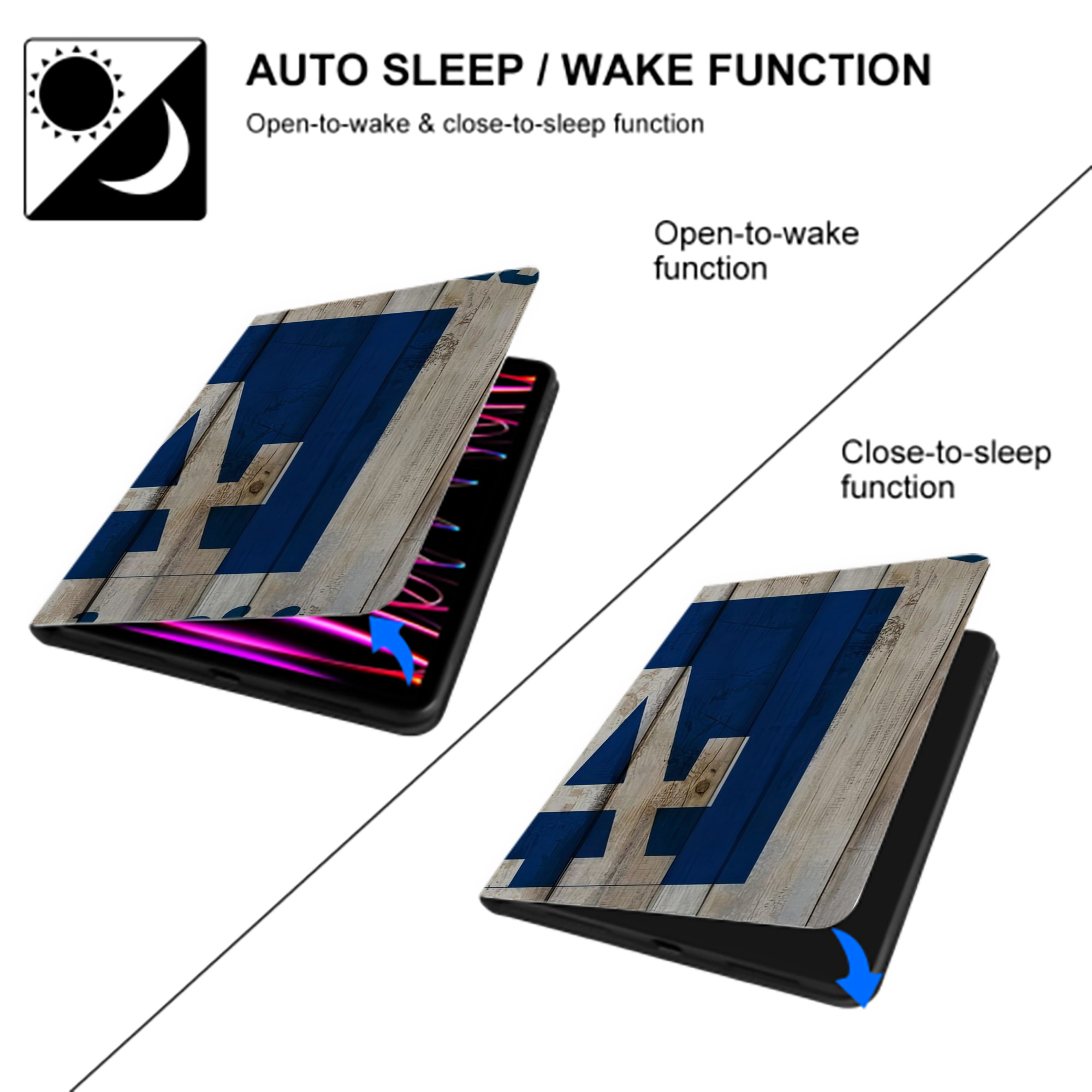  IPad Book-Style Case With Pencil Slot – Slim PU & TPU Cover – Full Protection, Precise Fit, Water & Scratch Resistant