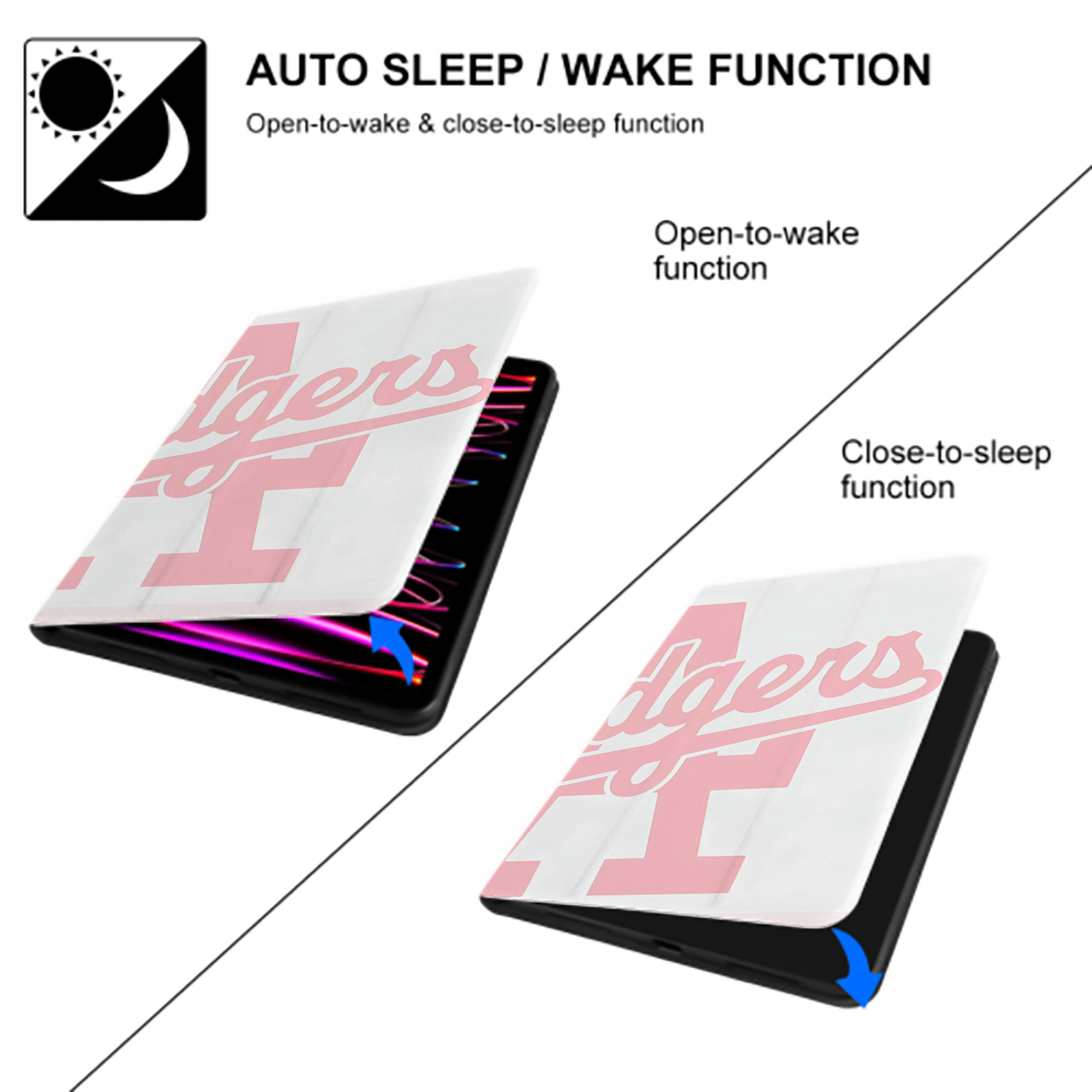  IPad Book-Style Case With Pencil Slot – Slim PU & TPU Cover – Full Protection, Precise Fit, Water & Scratch Resistant