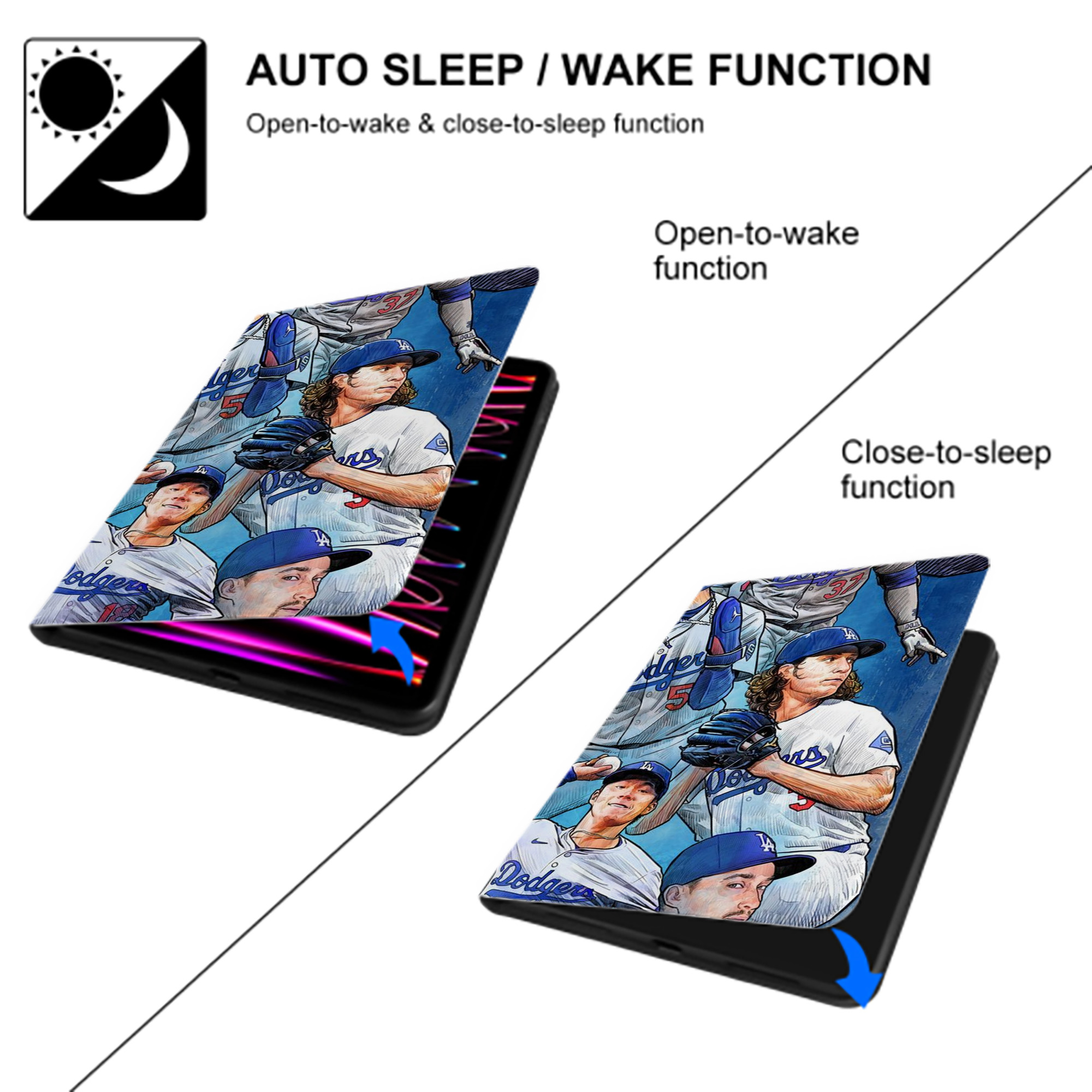  IPad Book-Style Case With Pencil Slot – Slim PU & TPU Cover – Full Protection, Precise Fit, Water & Scratch Resistant