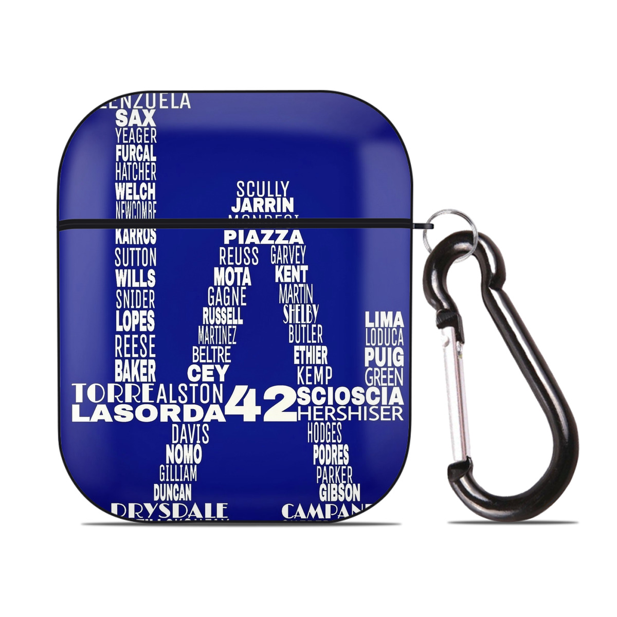  AirPods 2 Case Hard Shell Black, Flexible PC Material, Precise Cutouts, Full Protection, Anti-Fingerprint, Washable, Includes Keychain – Durable & Slim Design