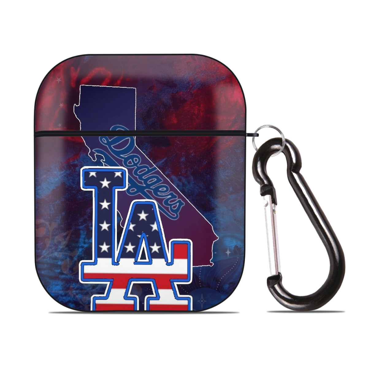  AirPods 2 Case Hard Shell Black, Flexible PC Material, Precise Cutouts, Full Protection, Anti-Fingerprint, Washable, Includes Keychain – Durable & Slim Design