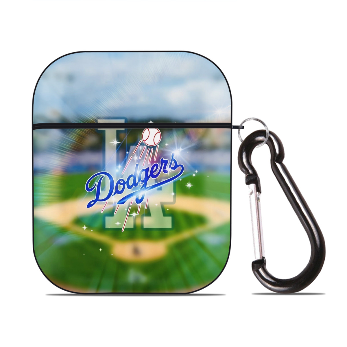  AirPods 2 Case Hard Shell Black, Flexible PC Material, Precise Cutouts, Full Protection, Anti-Fingerprint, Washable, Includes Keychain – Durable & Slim Design