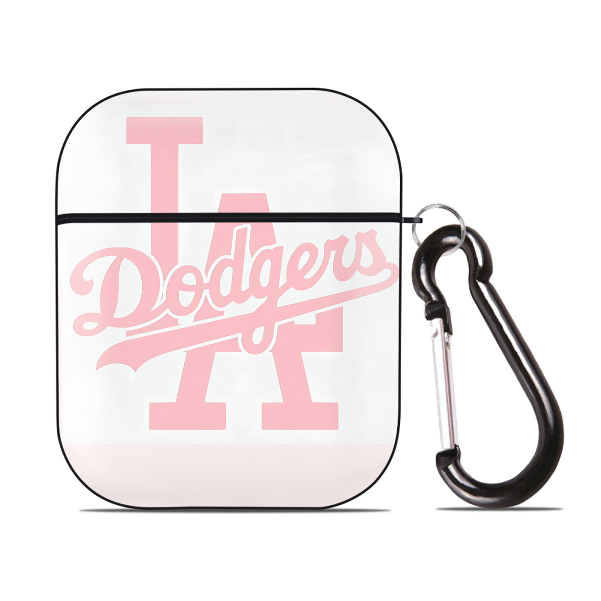  AirPods 2 Case Hard Shell Black, Flexible PC Material, Precise Cutouts, Full Protection, Anti-Fingerprint, Washable, Includes Keychain – Durable & Slim Design