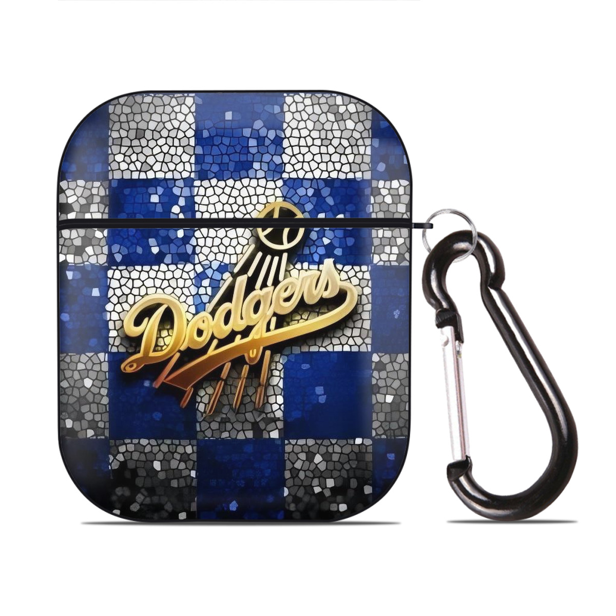  AirPods 2 Case Hard Shell Black, Flexible PC Material, Precise Cutouts, Full Protection, Anti-Fingerprint, Washable, Includes Keychain – Durable & Slim Design