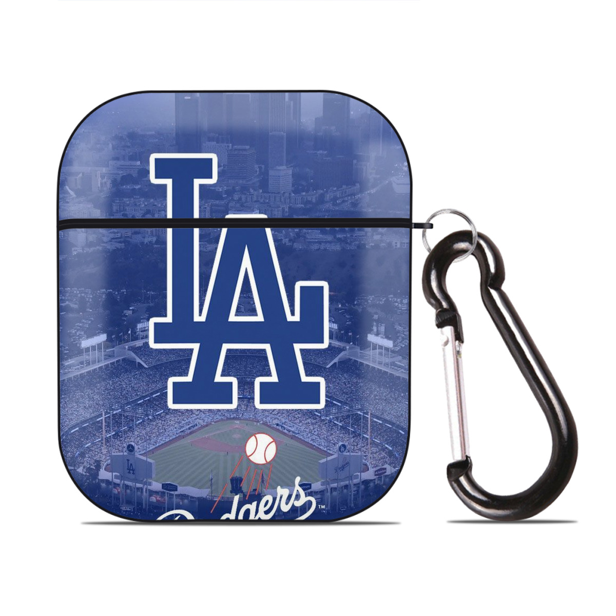  AirPods 2 Case Hard Shell Black, Flexible PC Material, Precise Cutouts, Full Protection, Anti-Fingerprint, Washable, Includes Keychain – Durable & Slim Design