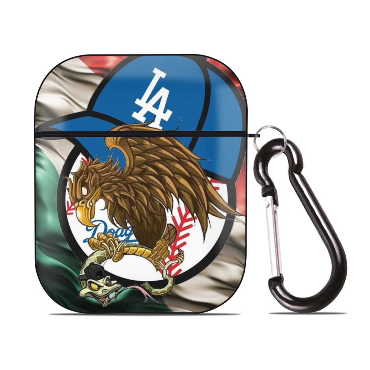  AirPods 2 Case Hard Shell Black, Flexible PC Material, Precise Cutouts, Full Protection, Anti-Fingerprint, Washable, Includes Keychain – Durable & Slim Design