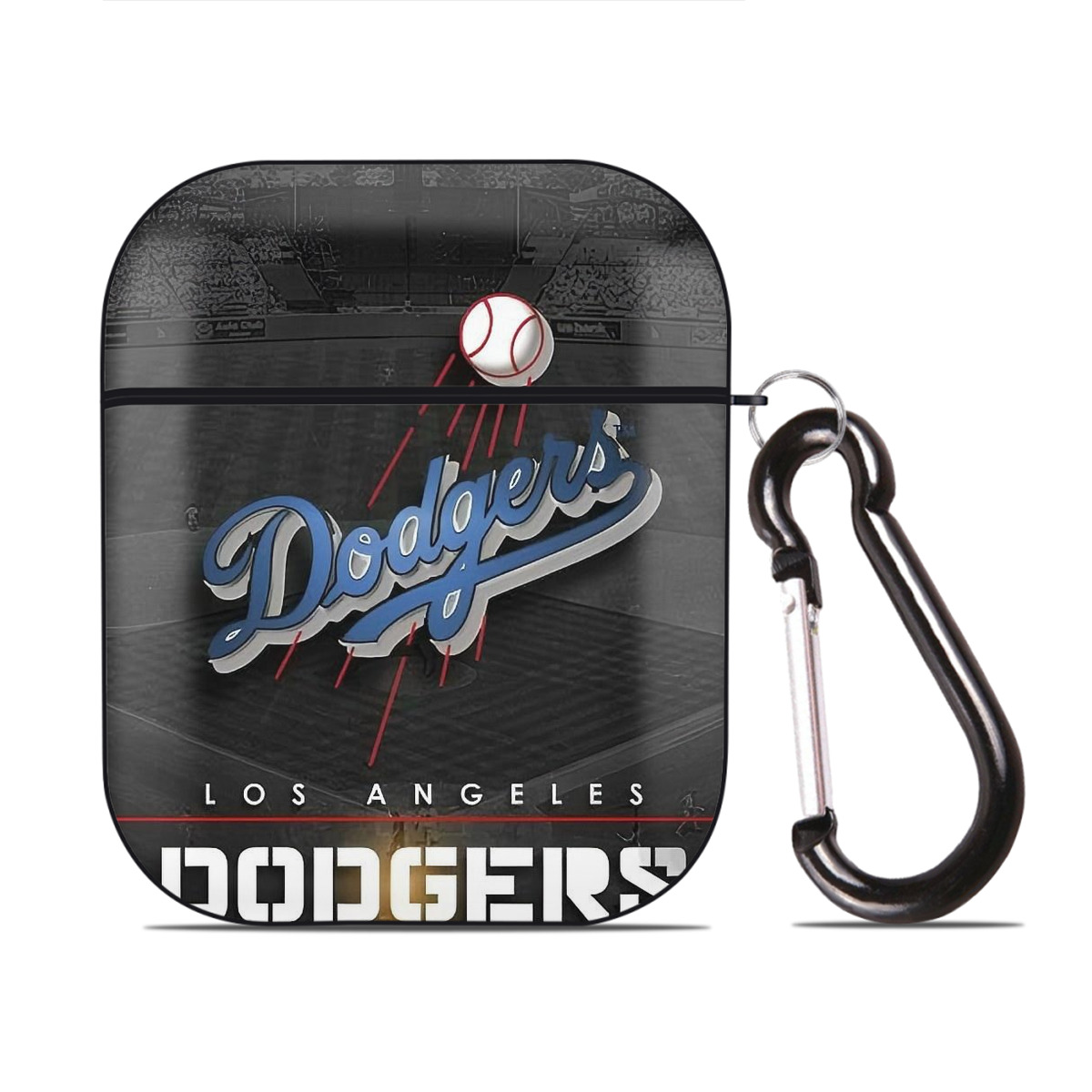  AirPods 2 Case Hard Shell Black, Flexible PC Material, Precise Cutouts, Full Protection, Anti-Fingerprint, Washable, Includes Keychain – Durable & Slim Design