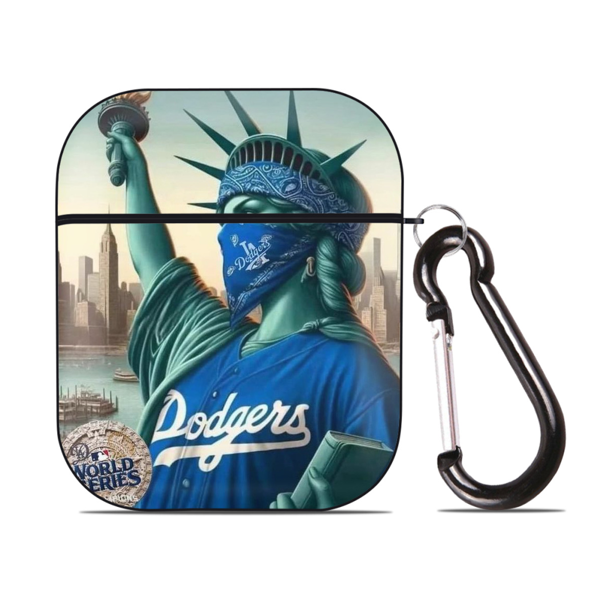  AirPods 2 Case Hard Shell Black, Flexible PC Material, Precise Cutouts, Full Protection, Anti-Fingerprint, Washable, Includes Keychain – Durable & Slim Design