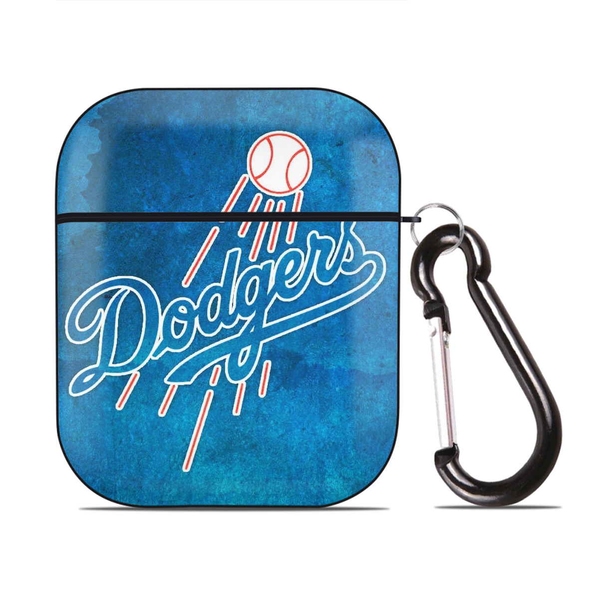  AirPods 2 Case Hard Shell Black, Flexible PC Material, Precise Cutouts, Full Protection, Anti-Fingerprint, Washable, Includes Keychain – Durable & Slim Design