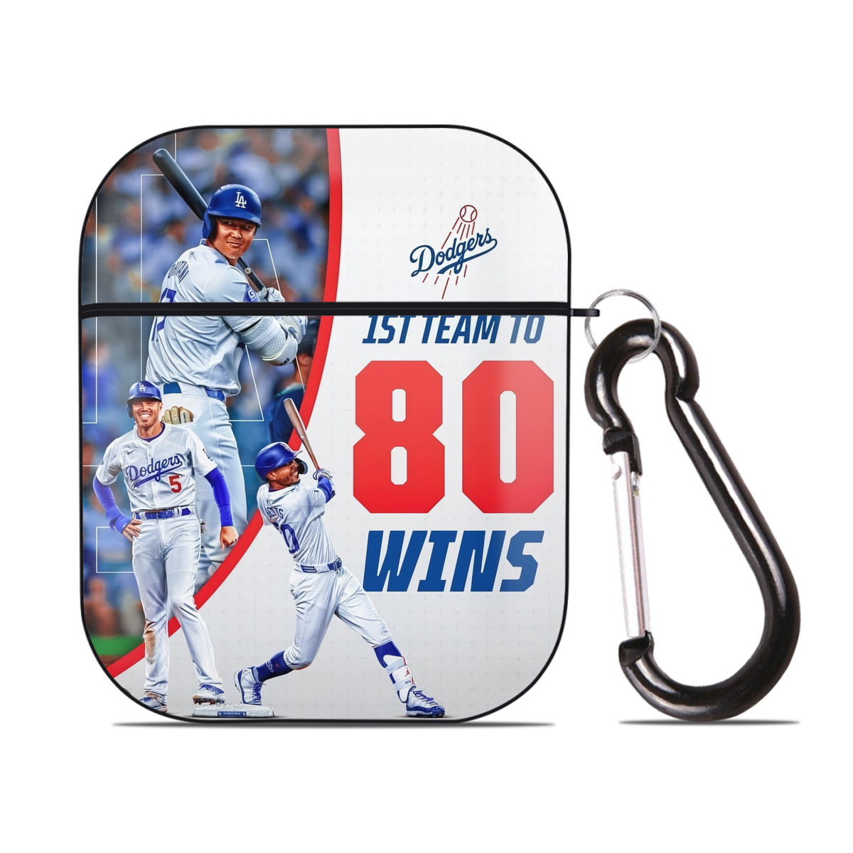  AirPods 2 Case Hard Shell Black, Flexible PC Material, Precise Cutouts, Full Protection, Anti-Fingerprint, Washable, Includes Keychain – Durable & Slim Design