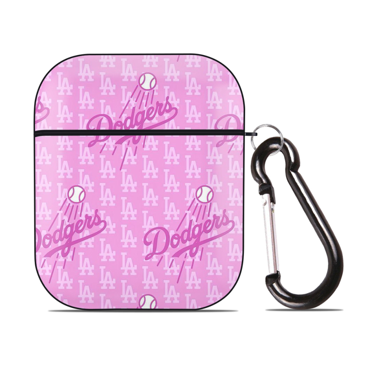  AirPods 2 Case Hard Shell Black, Flexible PC Material, Precise Cutouts, Full Protection, Anti-Fingerprint, Washable, Includes Keychain – Durable & Slim Design