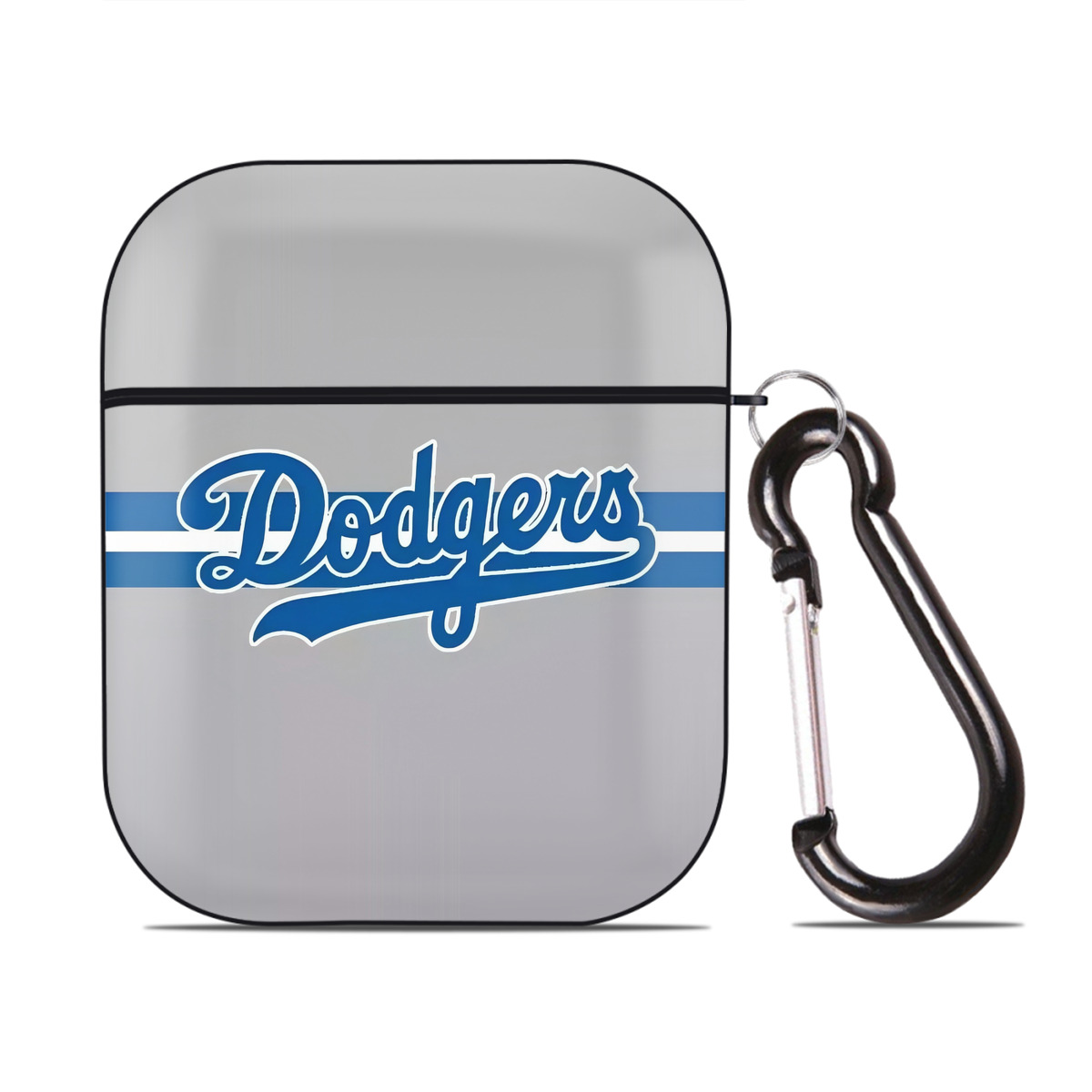  AirPods 2 Case Hard Shell Black, Flexible PC Material, Precise Cutouts, Full Protection, Anti-Fingerprint, Washable, Includes Keychain – Durable & Slim Design