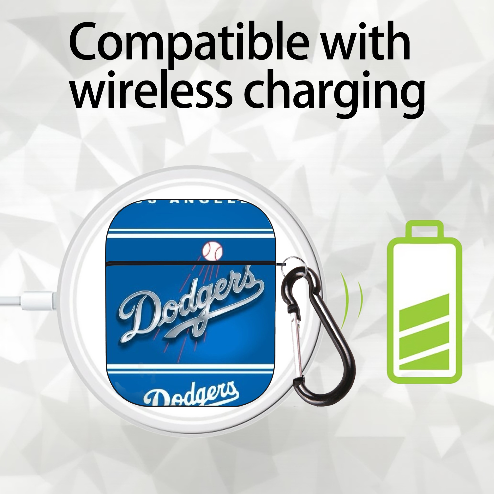  AirPods 2 Case Hard Shell Black, Flexible PC Material, Precise Cutouts, Full Protection, Anti-Fingerprint, Washable, Includes Keychain – Durable & Slim Design