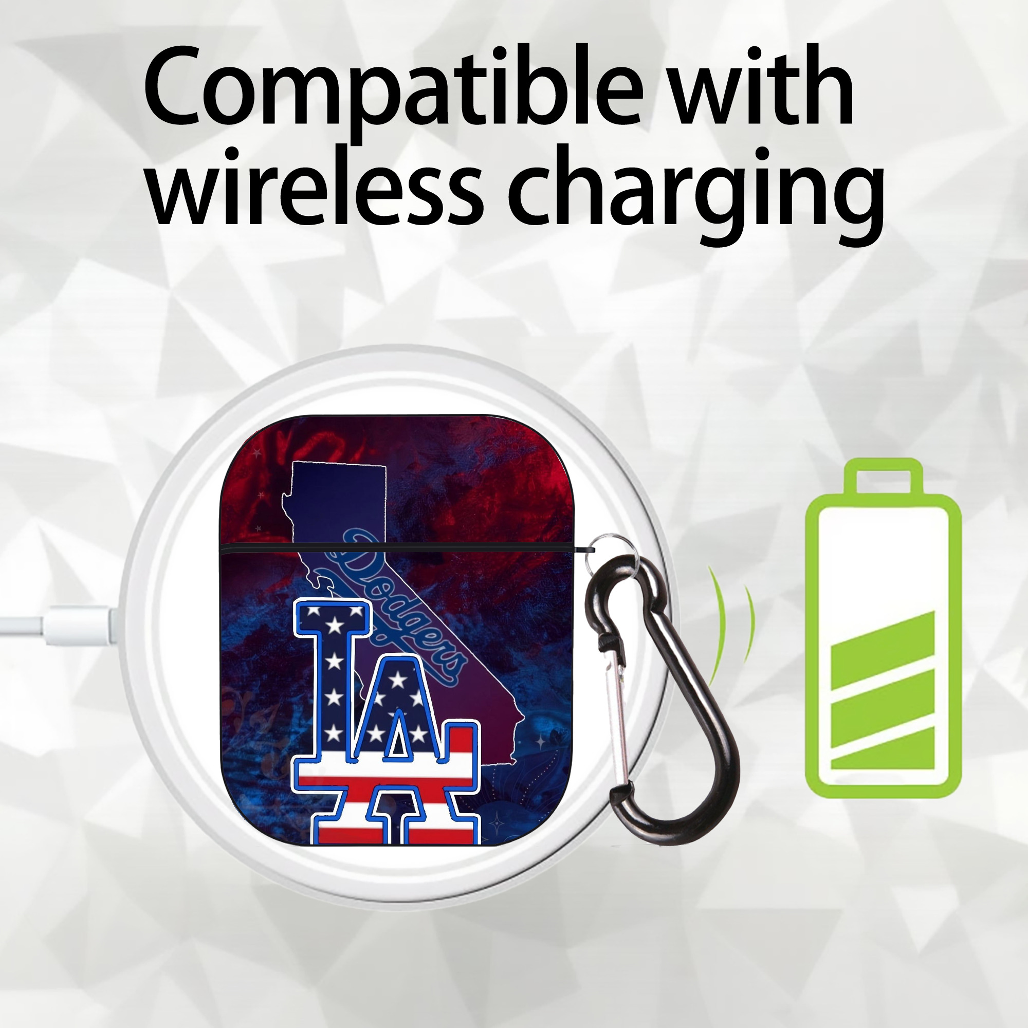  AirPods 2 Case Hard Shell Black, Flexible PC Material, Precise Cutouts, Full Protection, Anti-Fingerprint, Washable, Includes Keychain – Durable & Slim Design