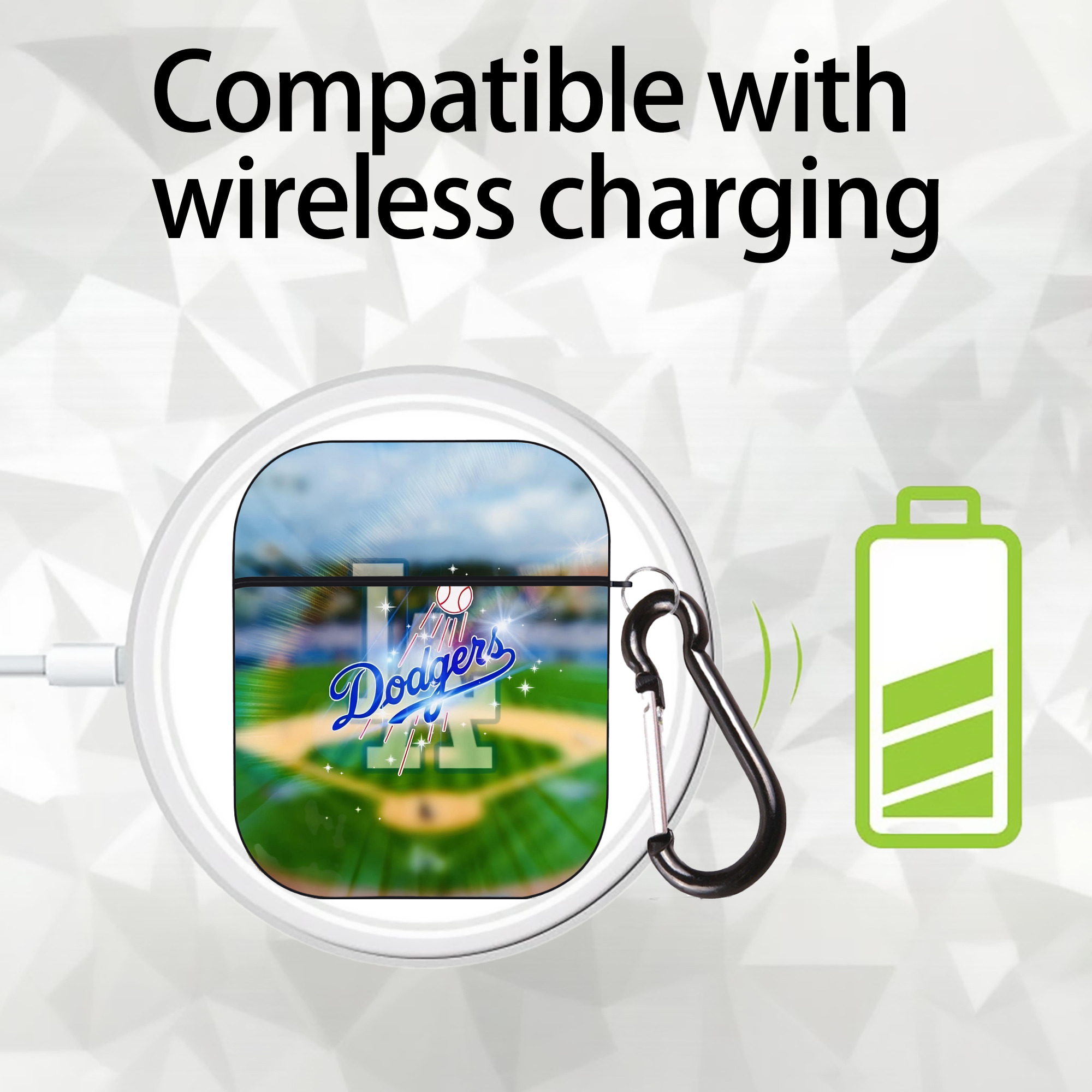  AirPods 2 Case Hard Shell Black, Flexible PC Material, Precise Cutouts, Full Protection, Anti-Fingerprint, Washable, Includes Keychain – Durable & Slim Design