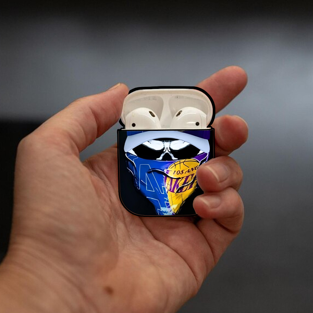  AirPods 2 Case Hard Shell Black, Flexible PC Material, Precise Cutouts, Full Protection, Anti-Fingerprint, Washable, Includes Keychain – Durable & Slim Design