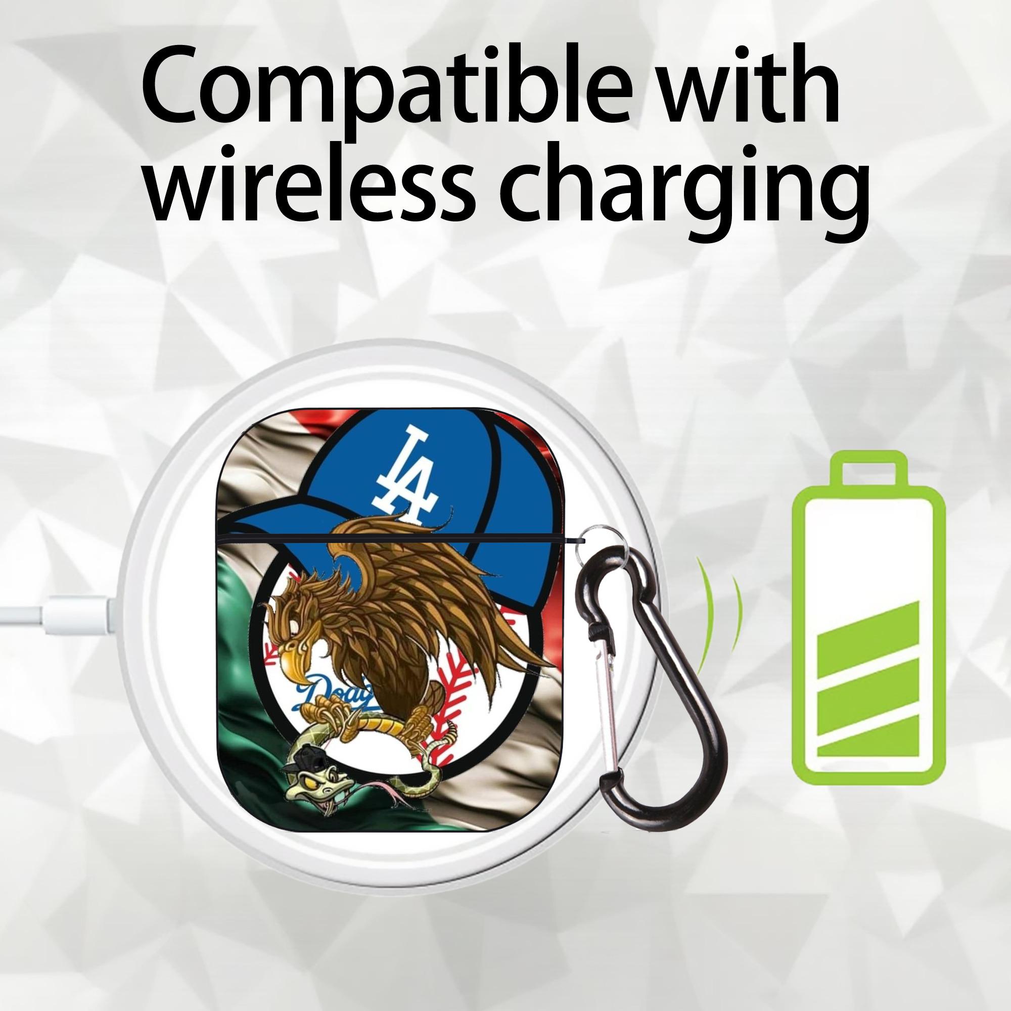  AirPods 2 Case Hard Shell Black, Flexible PC Material, Precise Cutouts, Full Protection, Anti-Fingerprint, Washable, Includes Keychain – Durable & Slim Design