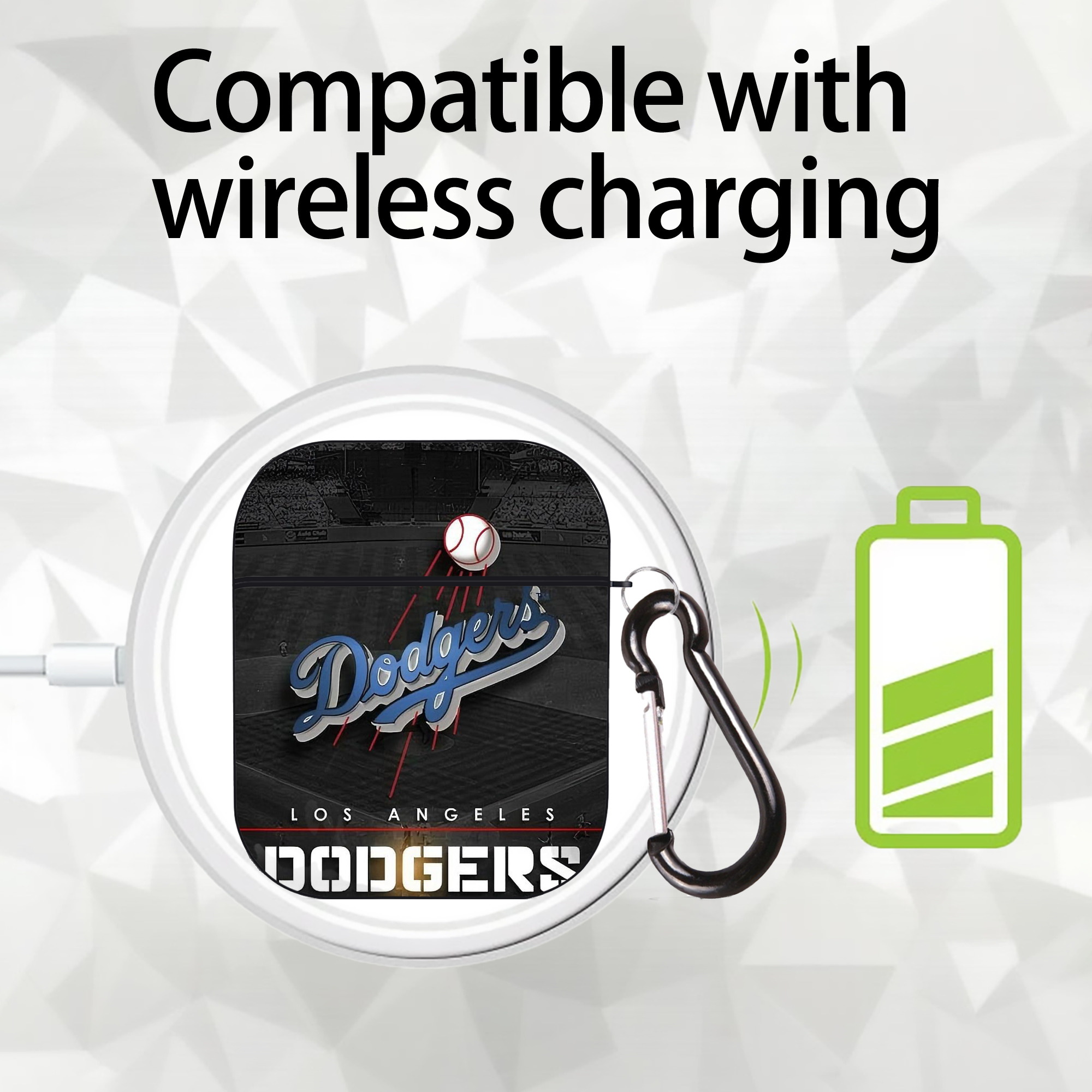  AirPods 2 Case Hard Shell Black, Flexible PC Material, Precise Cutouts, Full Protection, Anti-Fingerprint, Washable, Includes Keychain – Durable & Slim Design