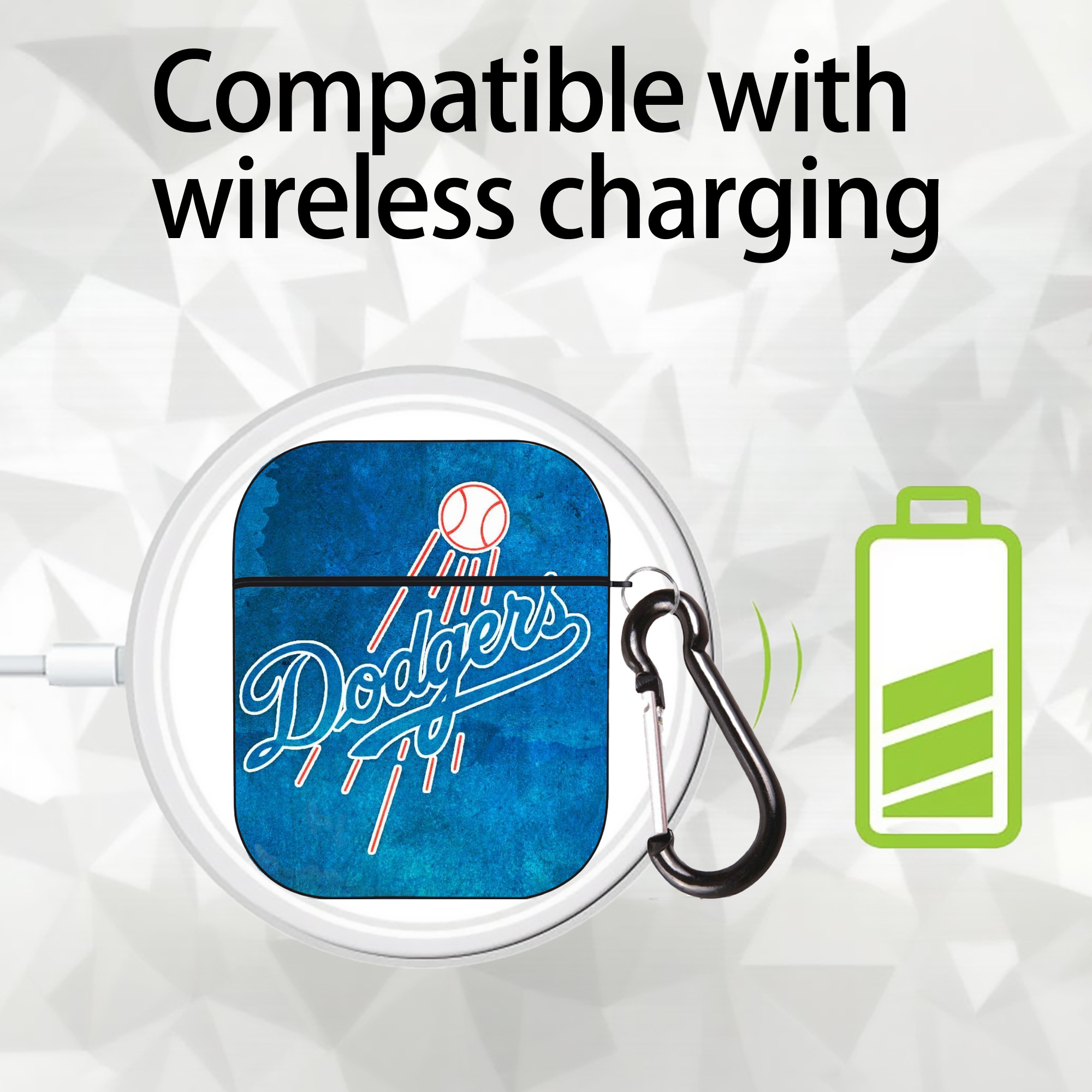  AirPods 2 Case Hard Shell Black, Flexible PC Material, Precise Cutouts, Full Protection, Anti-Fingerprint, Washable, Includes Keychain – Durable & Slim Design